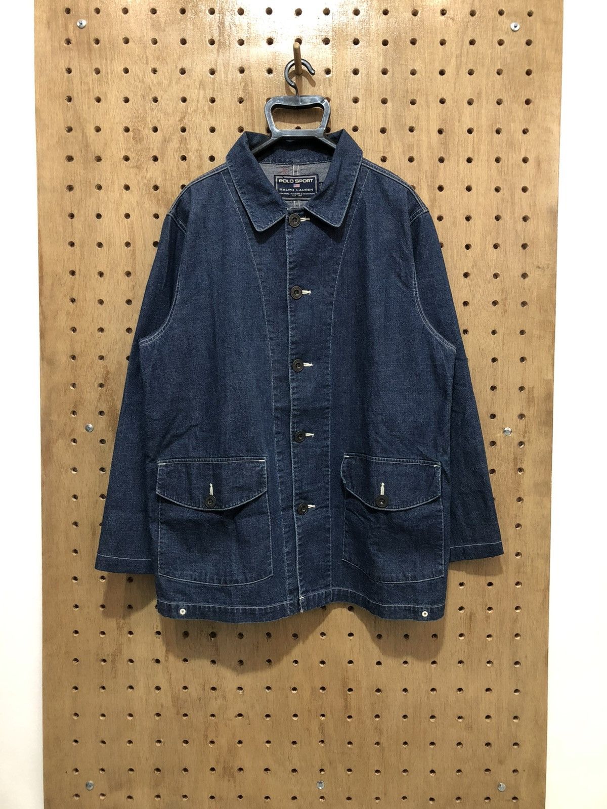 Polo Ralph Lauren Polo Sport by Ralph Lauren Chore Denim Jacket. Size US XL / EU 56 / 4 - 1 Thumbnail