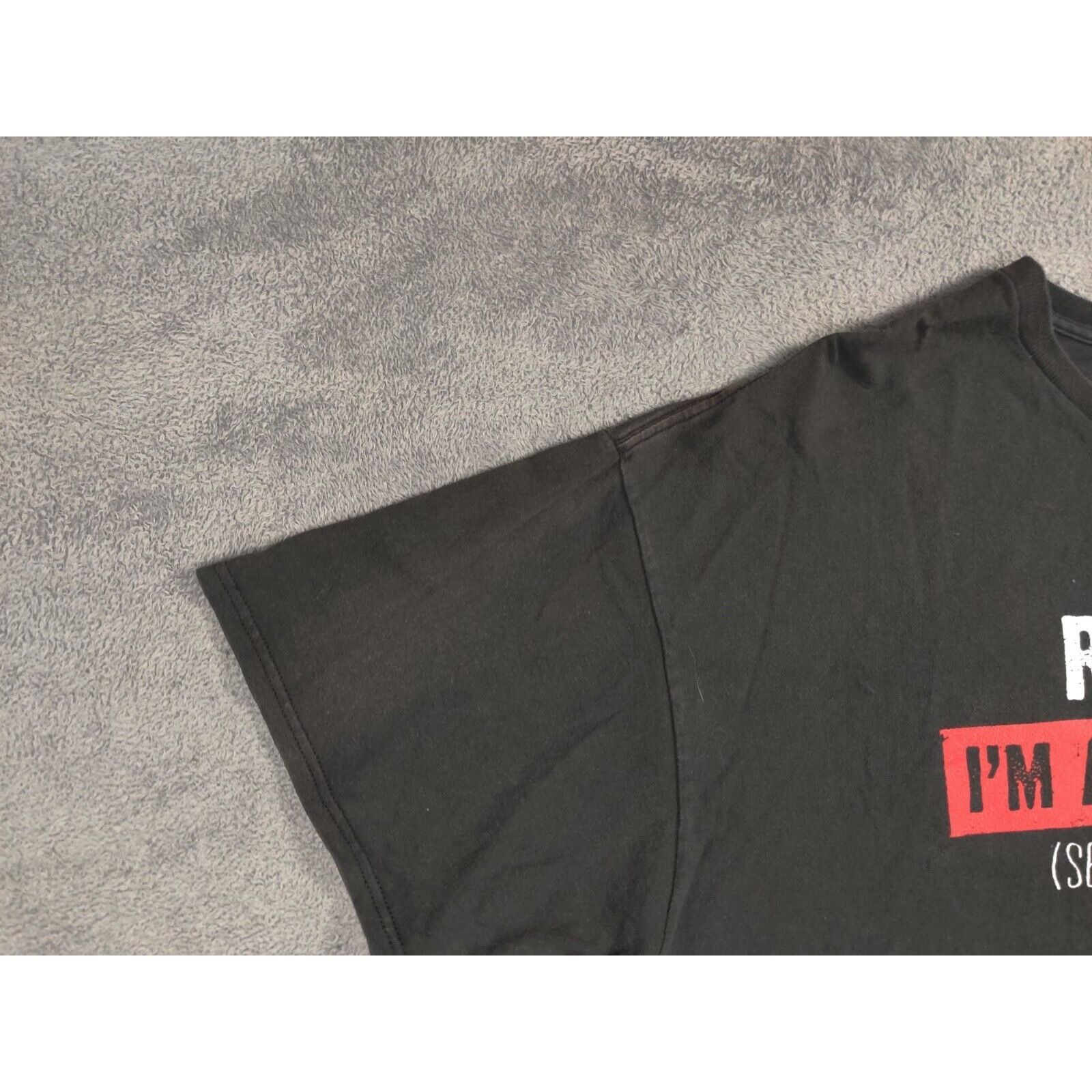 Delta Funny Novelty Shirt Adult Mens 2XL XXL Black Im Always Right Size US XXL / EU 58 / 5 - 14 Thumbnail