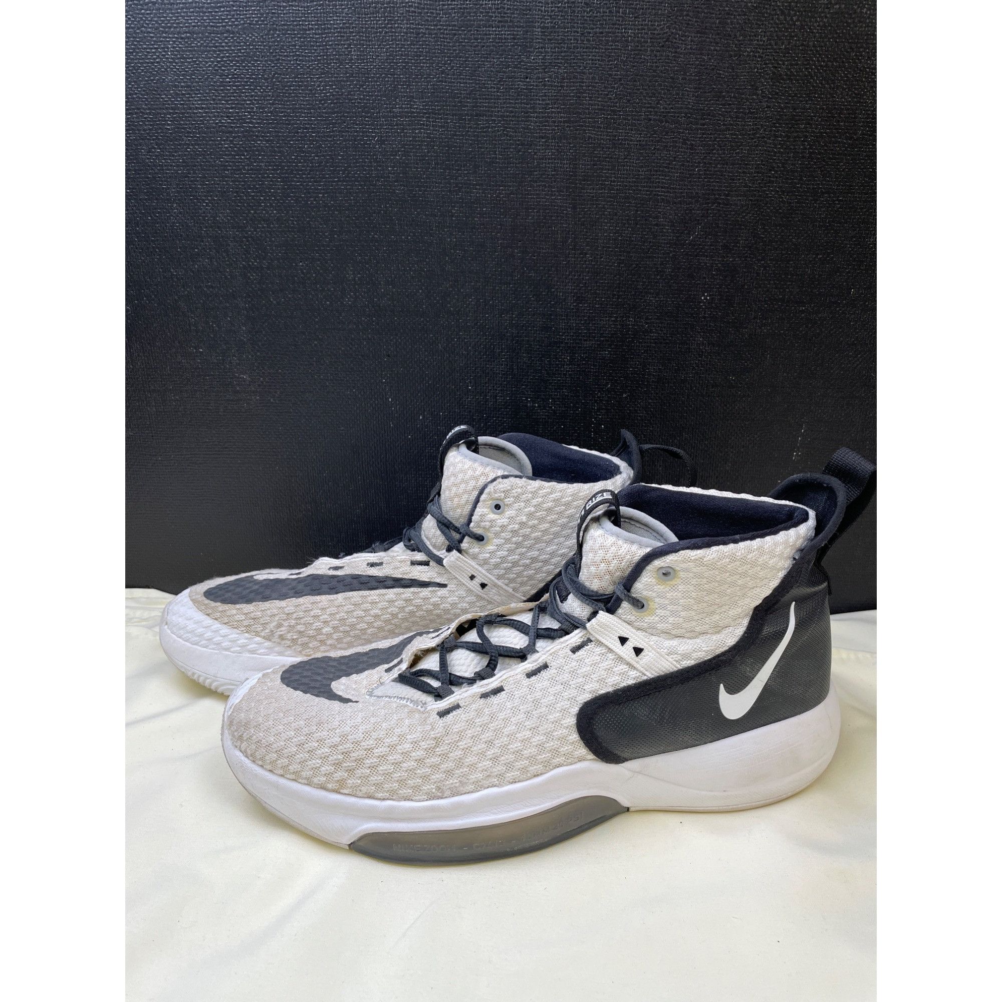 Nike Nike Zoom Rise Mens Gray Black Sneakers Shoes Size 13 SKU 64 Size US 13 / EU 46 - 3 Thumbnail