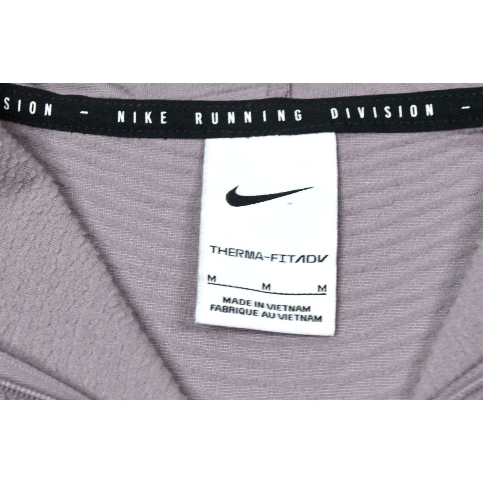 Nike Nike Therma-Fit ADV Division Running Mid-Layer Top Purple Stretch Womens Medium Shirt Size M / US 6-8 / IT 42-44 - 7 Thumbnail