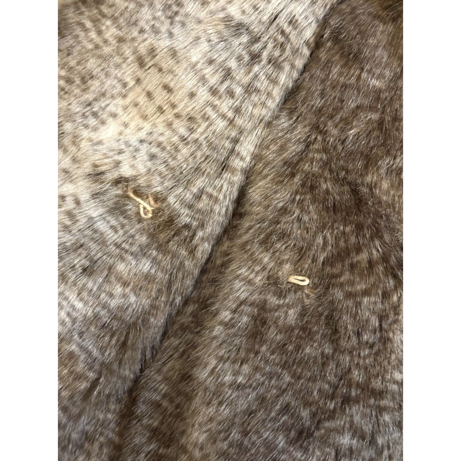 Vintage VINTAGE Excelled Collection Leather Afghan Coat Women's Sz S Ivory Fur Trim 90s Hippie Retro BOHO Long Coat with Pockets Leather Size S / US 4 / IT 40 - 7 Thumbnail