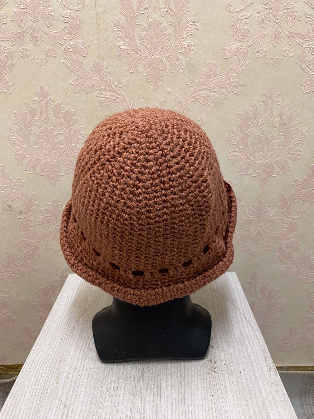 Japanese Brand × Kapital × Vintage Japanese Brand Rare Design Knit Bucket Hat Size ONE SIZE - 4 Thumbnail