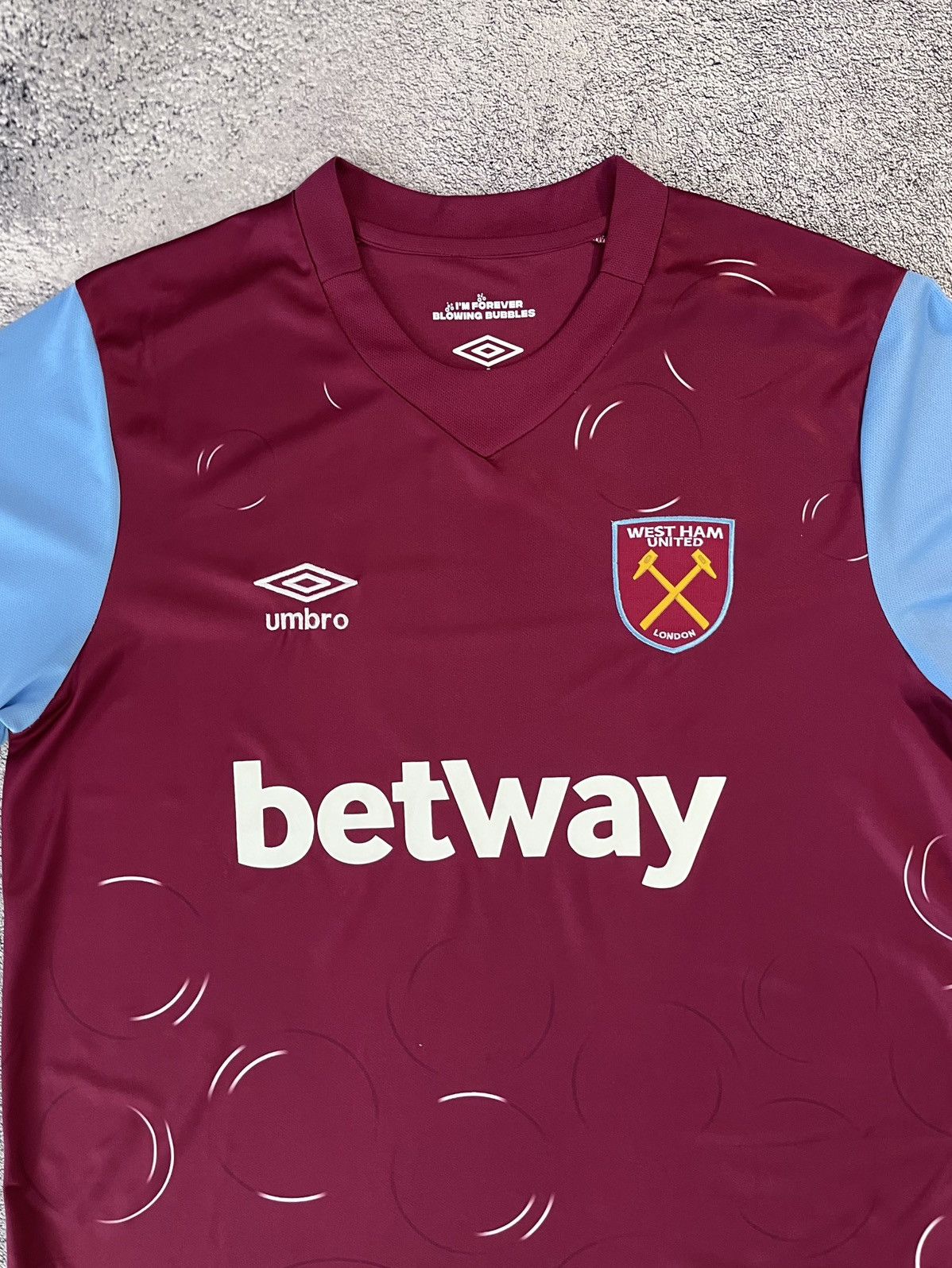 Umbro James Ward-Prowse West Ham United Home Shirt Umbro Jersey Size US XXL / EU 58 / 5 - 3 Thumbnail