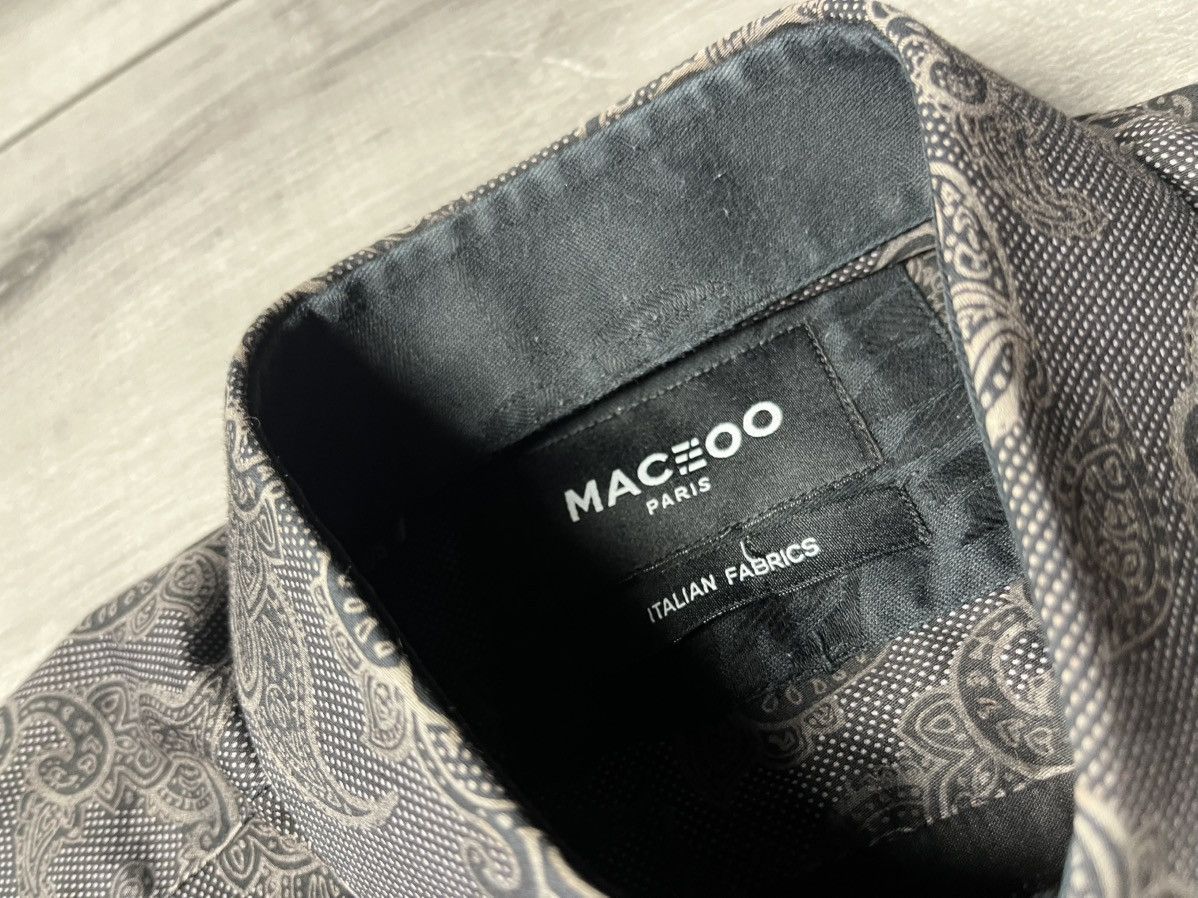 Maceoo Maceoo shirt style class paisley print black size Medium Size US M / EU 48-50 / 2 - 4 Thumbnail