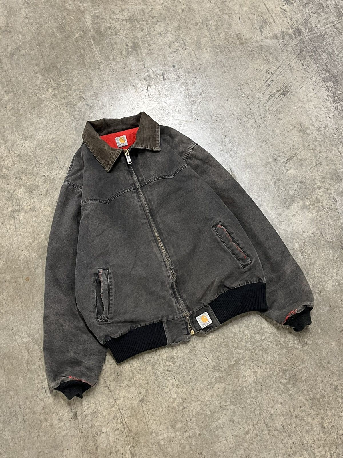 Carhartt × Vintage Carhartt Santa Fe vintage sun faded boxy fit rare hype Size US XL / EU 56 / 4 - 1 Thumbnail