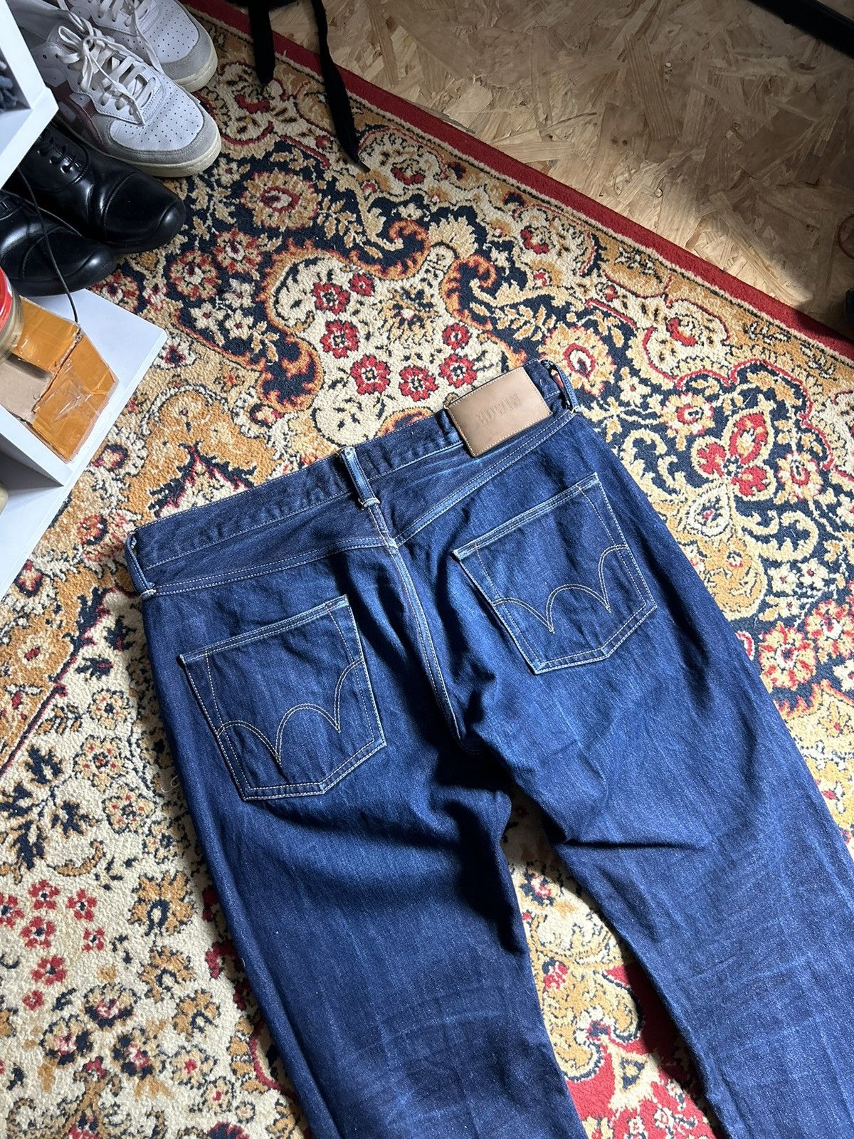 Edwin Edwin Selvedge Japanese Denim Pants 33x32 Size US 33 - 17 Thumbnail