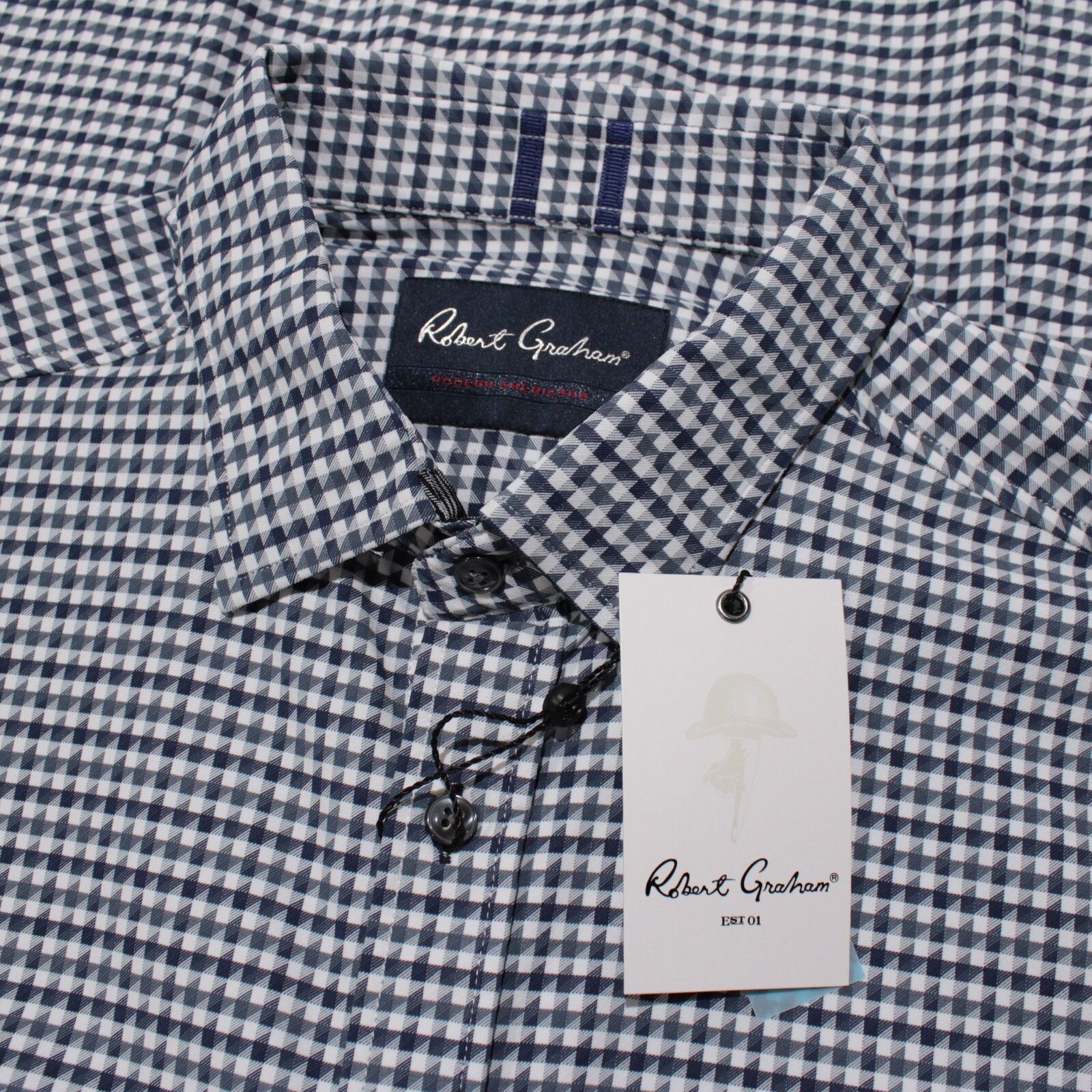 Robert Graham New with tags Shirt Size L US In Blue