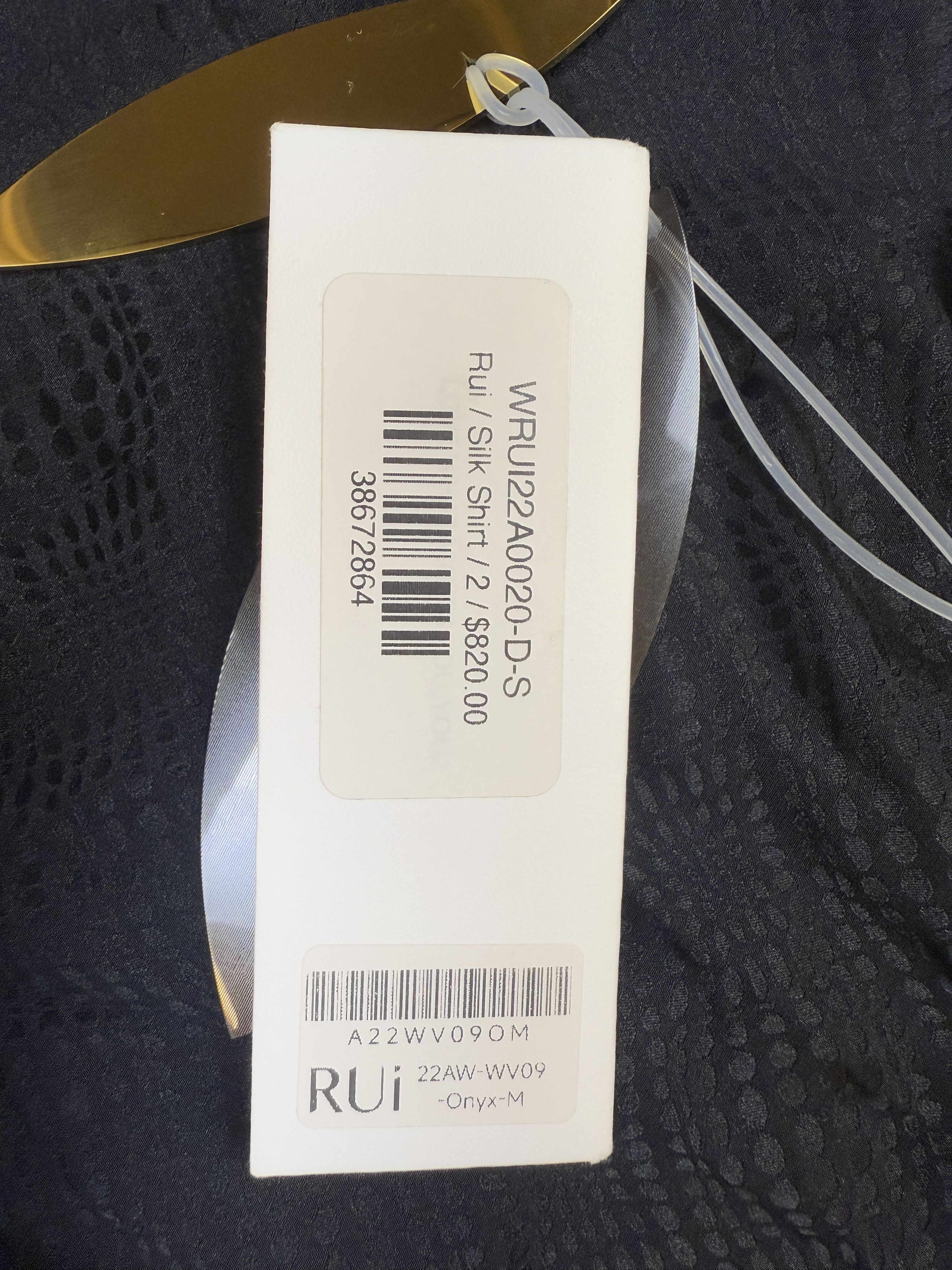 RUIbuilt $820 Rui Silk Long Sleeve Shirt Size M / US 6-8 / IT 42-44 - 7 Thumbnail