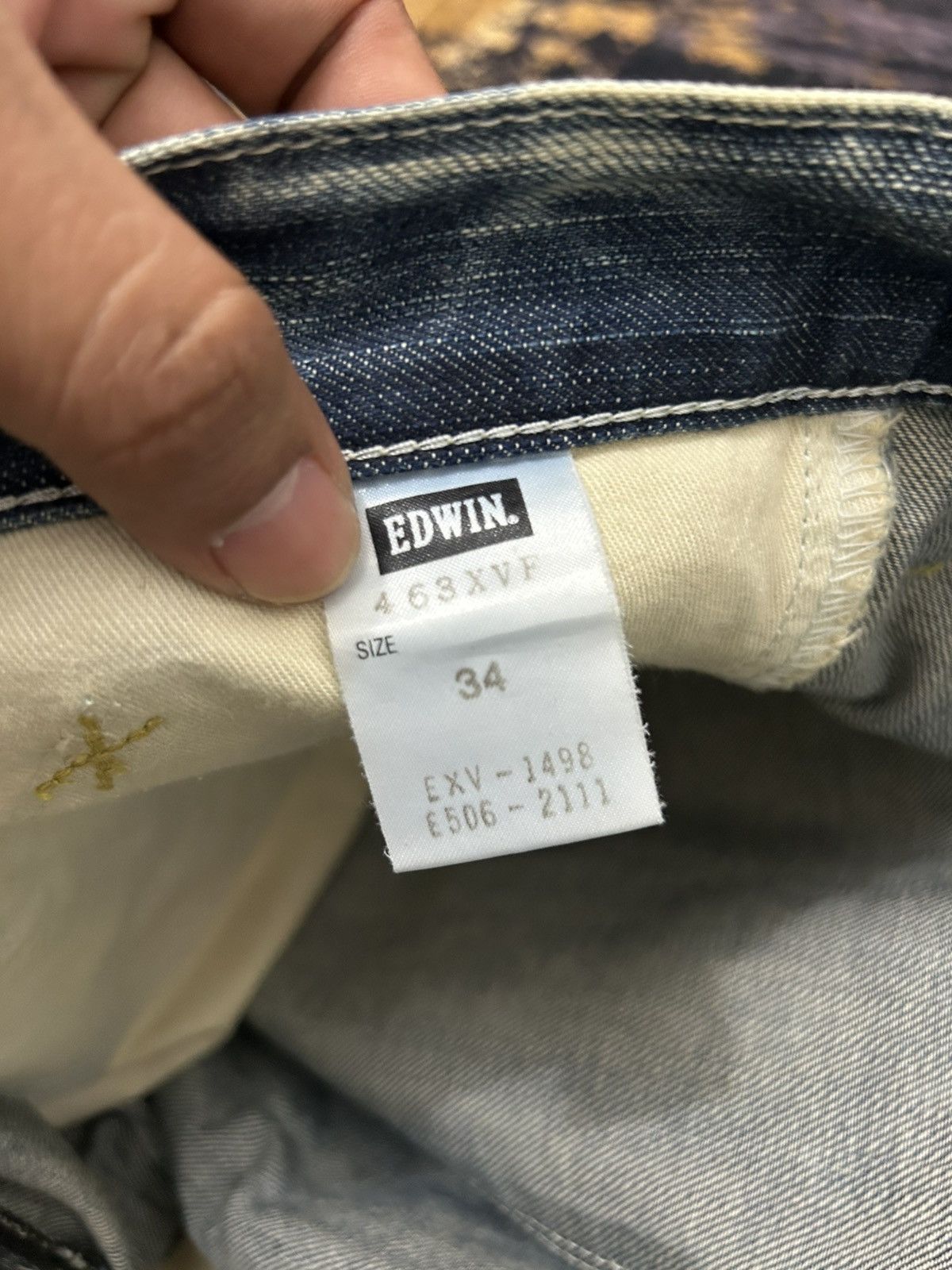 Edwin Edwin Xv Function Japan Spiral Mudwash Jeans Size US 35 - 17 Thumbnail