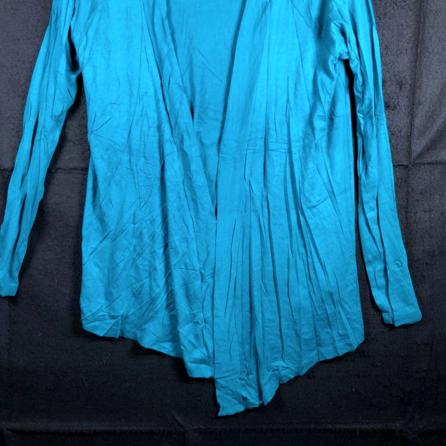 Express Express Cardigan Blue Open Front Lightweight Modal Blend L Womens Cardigan Casual Size L / US 10 / IT 46 - 3 Thumbnail