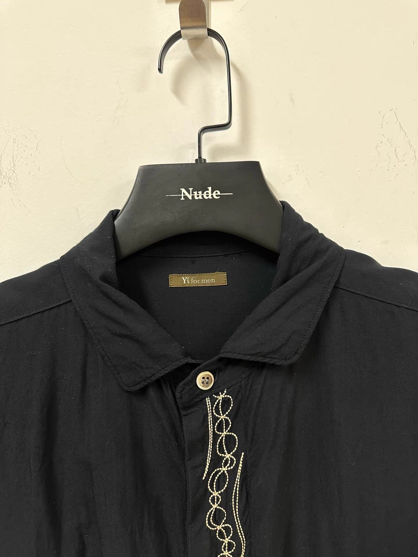 Yohji Yamamoto yohji yamamoto y's for men Embroidered Shirt K20 Size US XXL / EU 58 / 5 - 3 Thumbnail