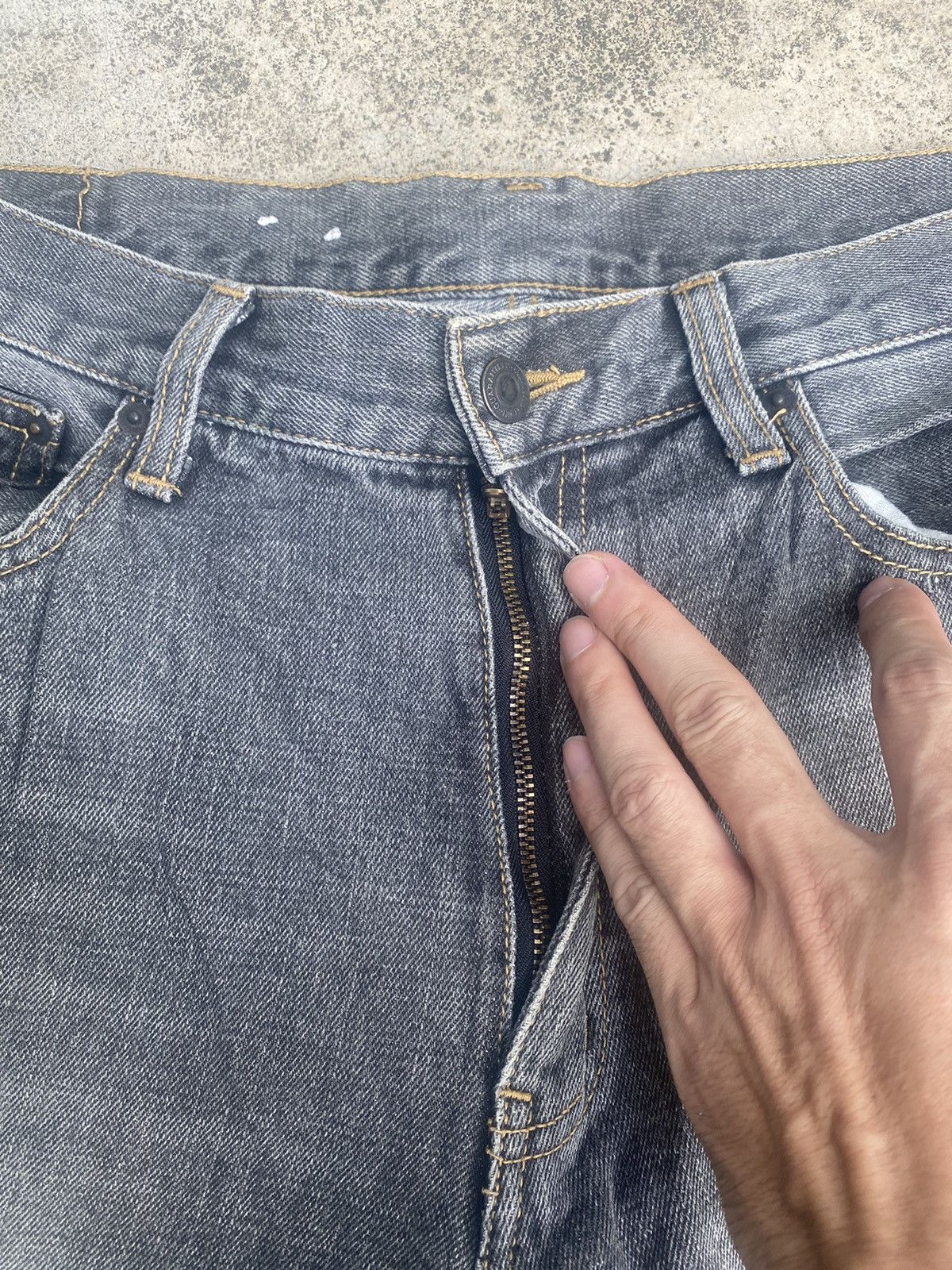 Kansai Yamamoto Loose Baggy Jeans
