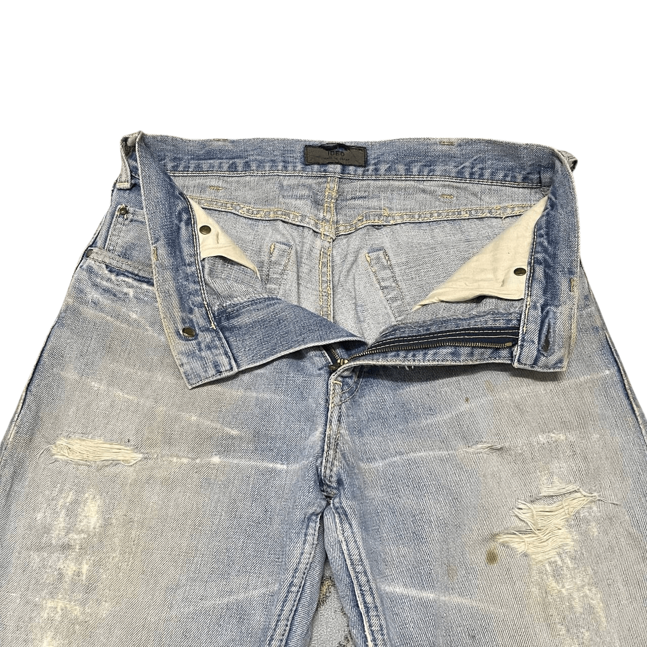 If Six Was Nine Vintage Ideo Made in Japan Selvedge Jeans Size US 28 / EU 44 - 8 Thumbnail