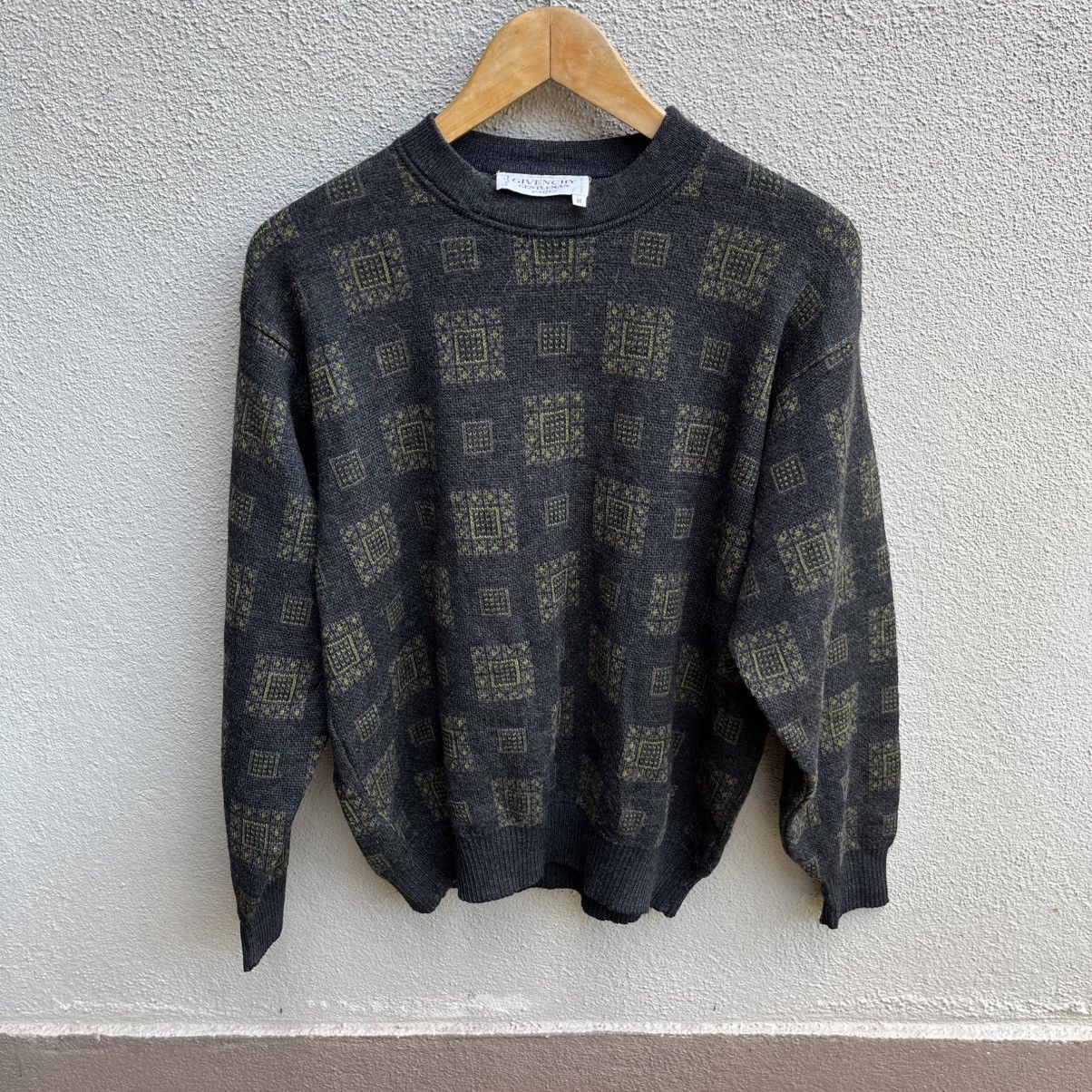 Givenchy 70s GIVENCHY gentlemen knitwear mohair Size US M / EU 48-50 / 2 - 1 Thumbnail