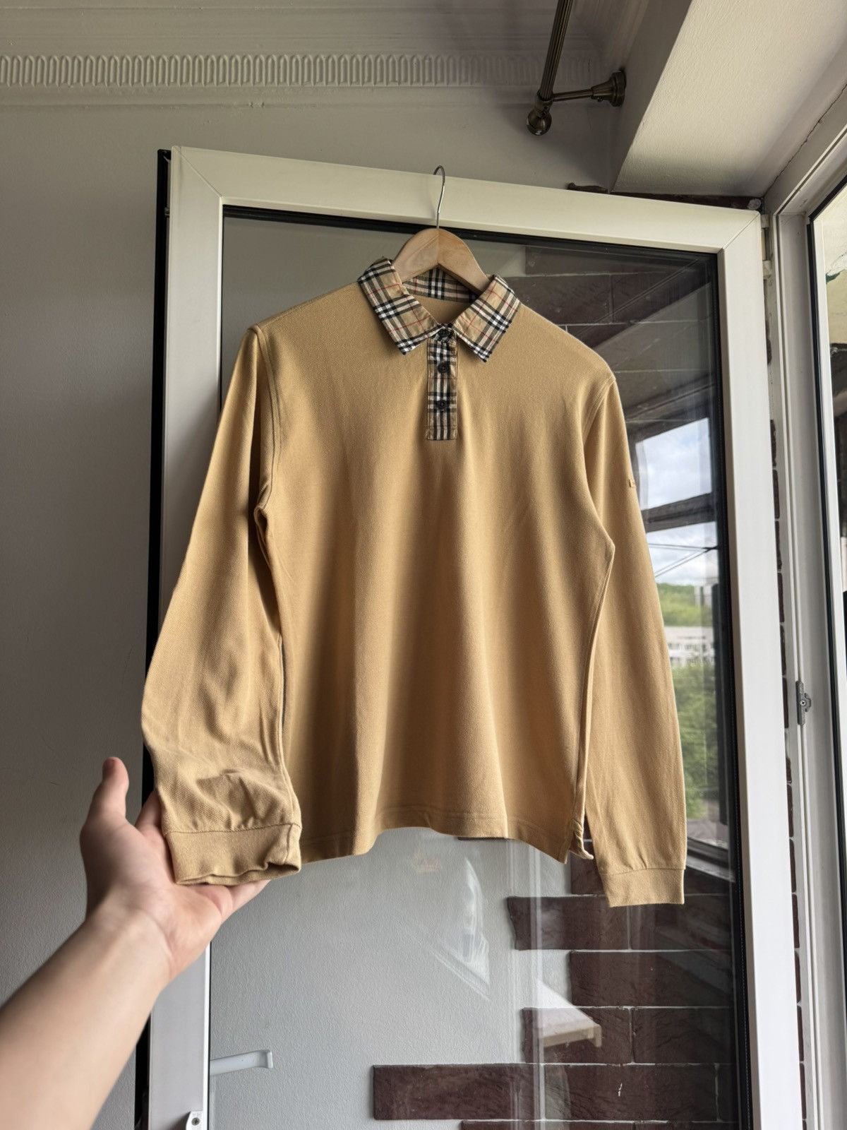 Burberry Vintage Burberry Long Sleeve Luxury Size US M / EU 48-50 / 2 - 3 Thumbnail