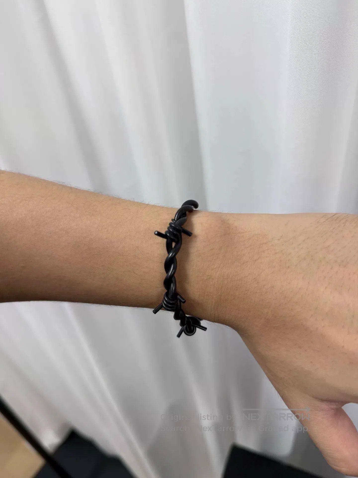 Comme des Garcons Homme Plus UNDERCOVER Thorn Wire Hand Bracelet. Size ONE SIZE - 7 Thumbnail