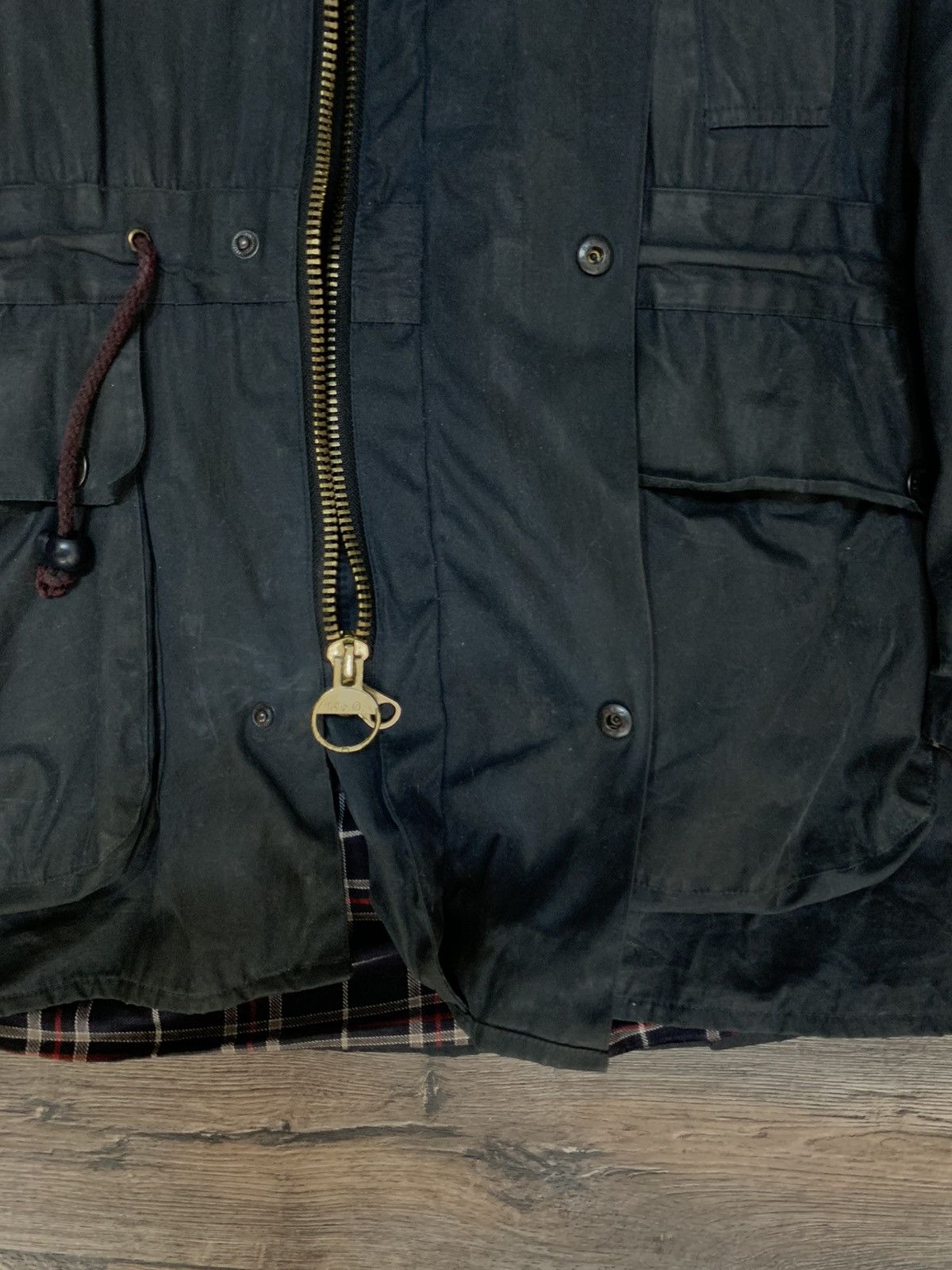 Orvis × Vintage × Wax London Mc Orvis Vintage Black Men’s Waxed Jacket Barbour Style Size US M / EU 48-50 / 2 - 4 Thumbnail