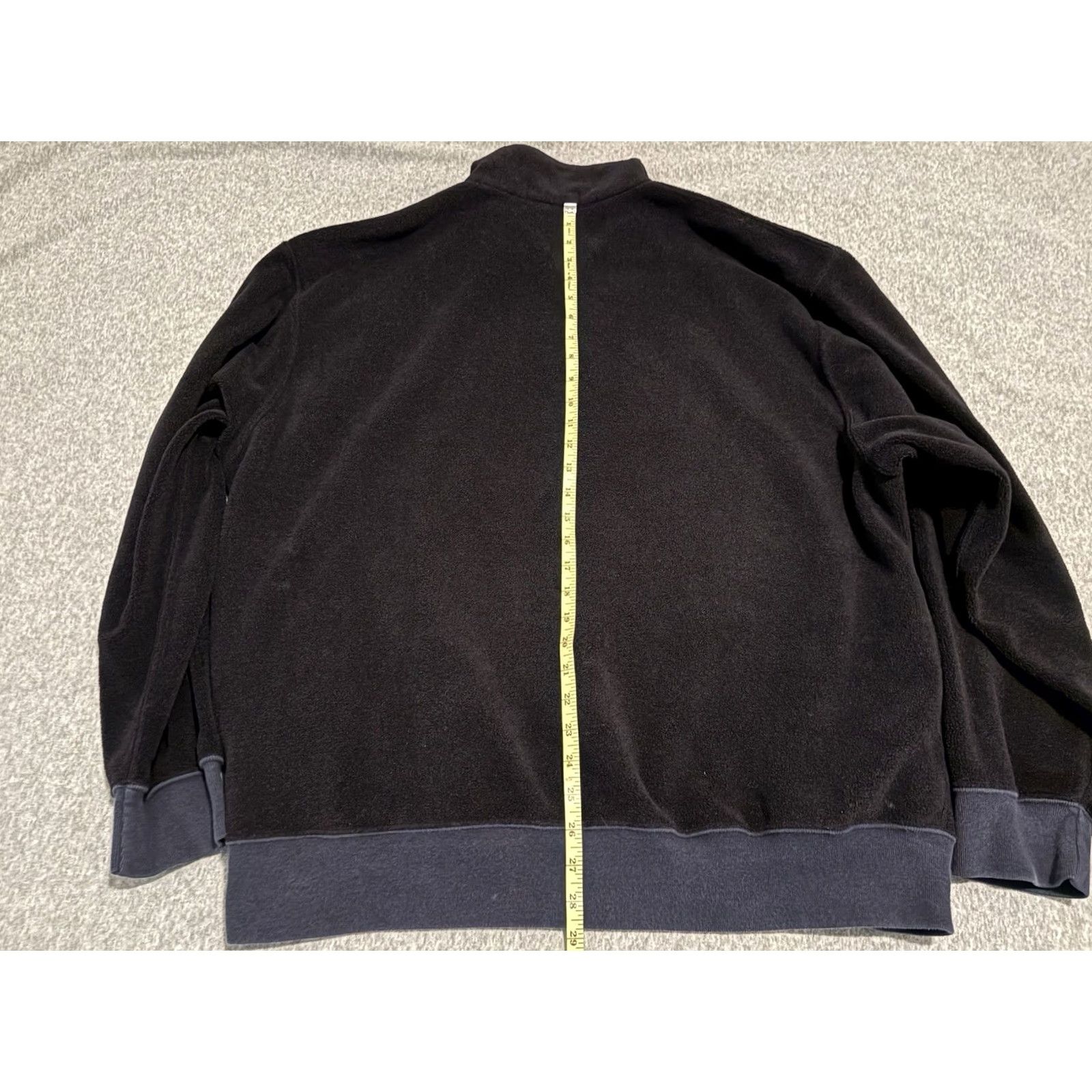 Polo Ralph Lauren Polo Ralph Lauren Pullover Sweater Fleece Black Red Pony Quarter Zip Mens XL Size US XL / EU 56 / 4 - 5 Thumbnail