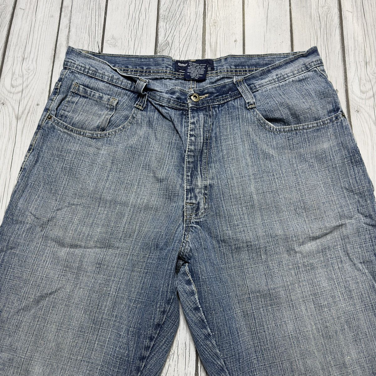Vintage Vintage Qruel jean shorts Size US 36 / EU 52 - 3 Thumbnail