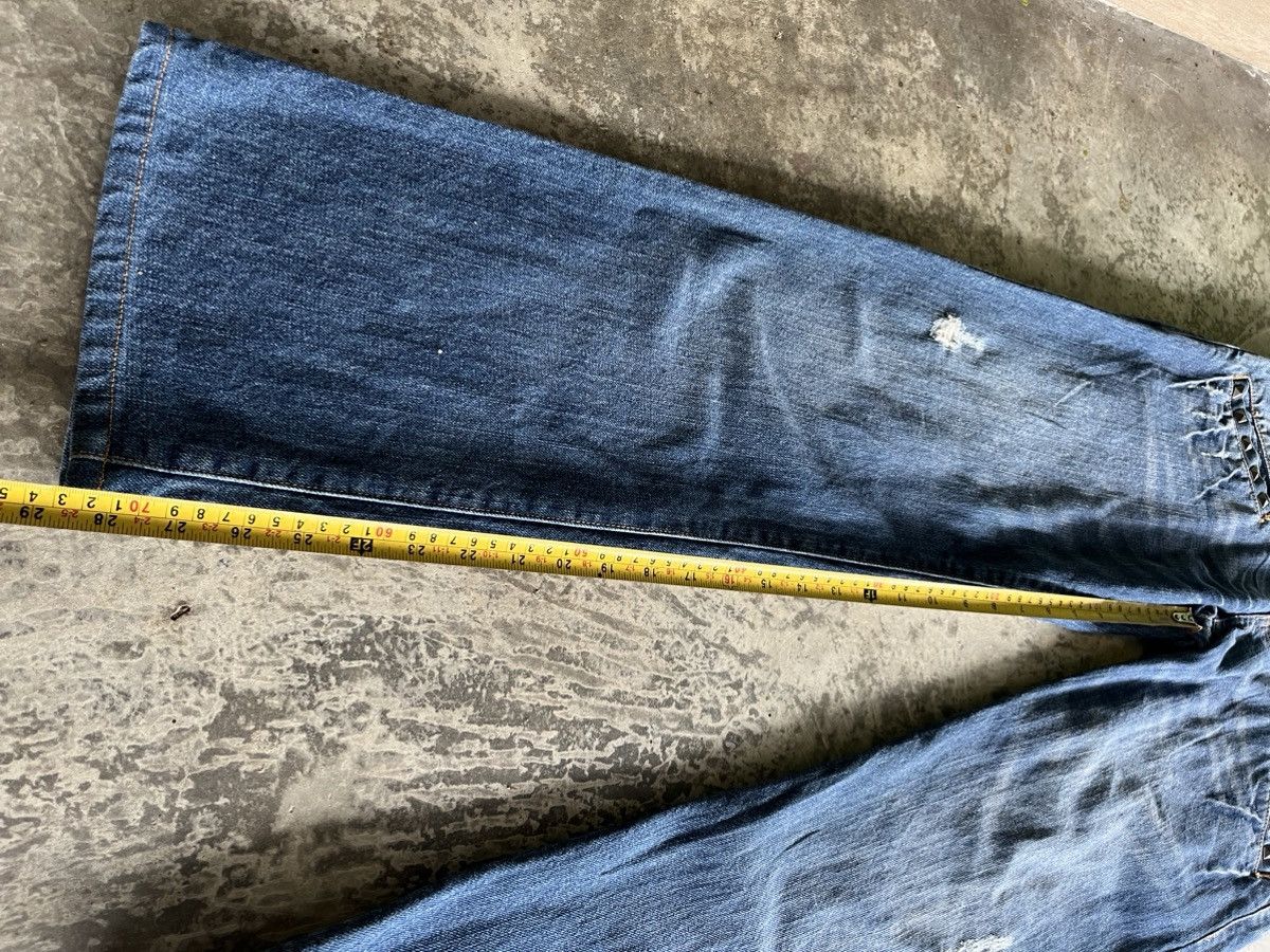 If Six Was Nine × Japanese Brand × Vintage Doublewaist Studded Pocket Nyalus Denim Size US 31 - 12 Thumbnail