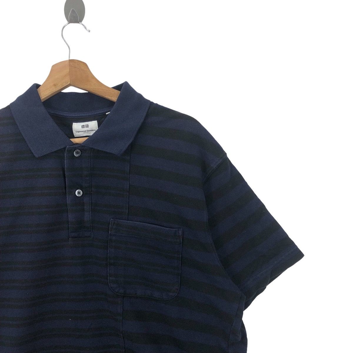 Engineered Garments × Uniqlo Designer UT X ENGINEERED GARMENT New York Polo Shirt Size US XL / EU 56 / 4 - 4 Thumbnail