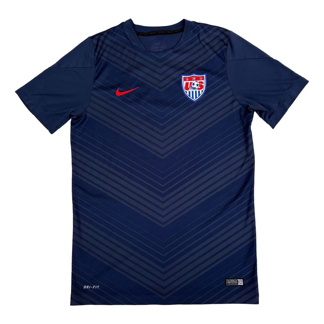 USMNT USA Team Nike 2014 Vintage Soccer Training Jersey