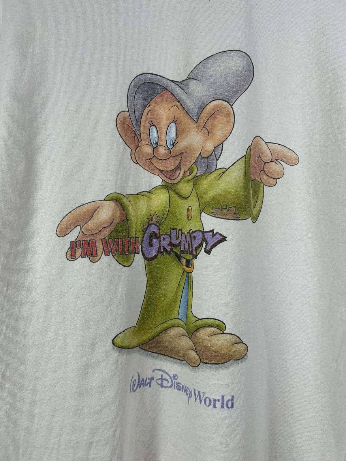 Disney Vintage Im With Grumpy Disnep World T-Shirt Size M Size US M / EU 48-50 / 2 - 4 Thumbnail