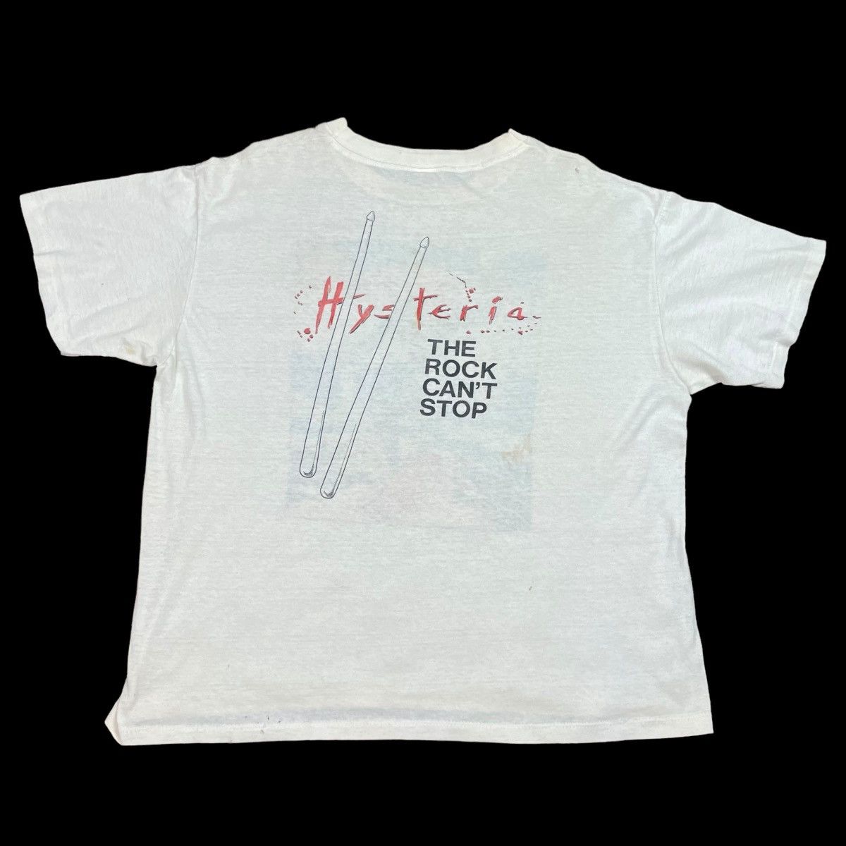 Band Tees × Vintage Vintage 80s Def Leppard Hysteria Band Tour Shirt Adult XL Size US XL / EU 56 / 4 - 7 Thumbnail
