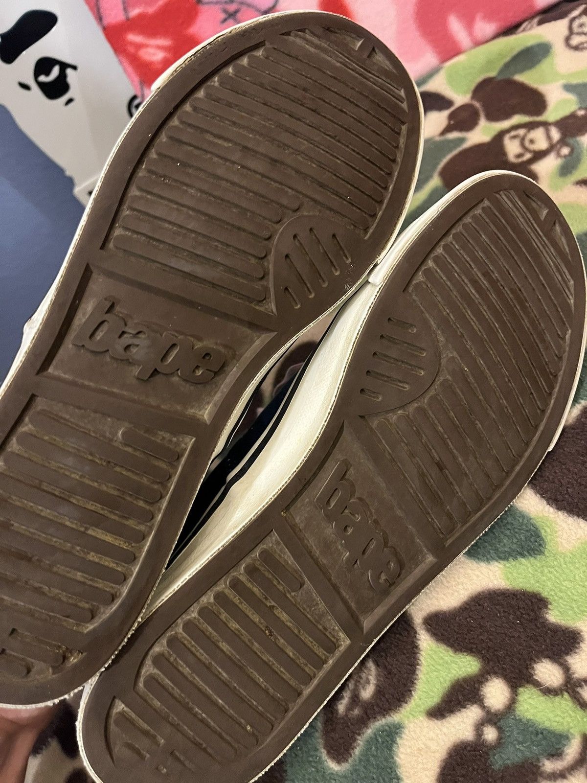 Bape Bape vans style Bapesta Size US 8.5 / EU 41-42 - 8 Thumbnail