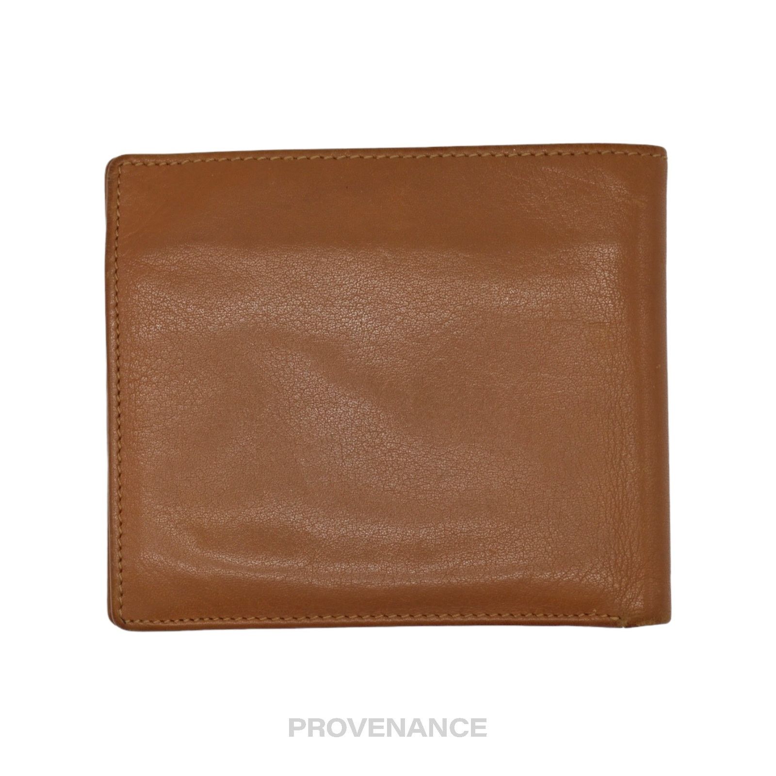 Dior 🔴 Christian Dior CD Bifold Wallet - Tan Leather Size ONE SIZE - 2 Thumbnail