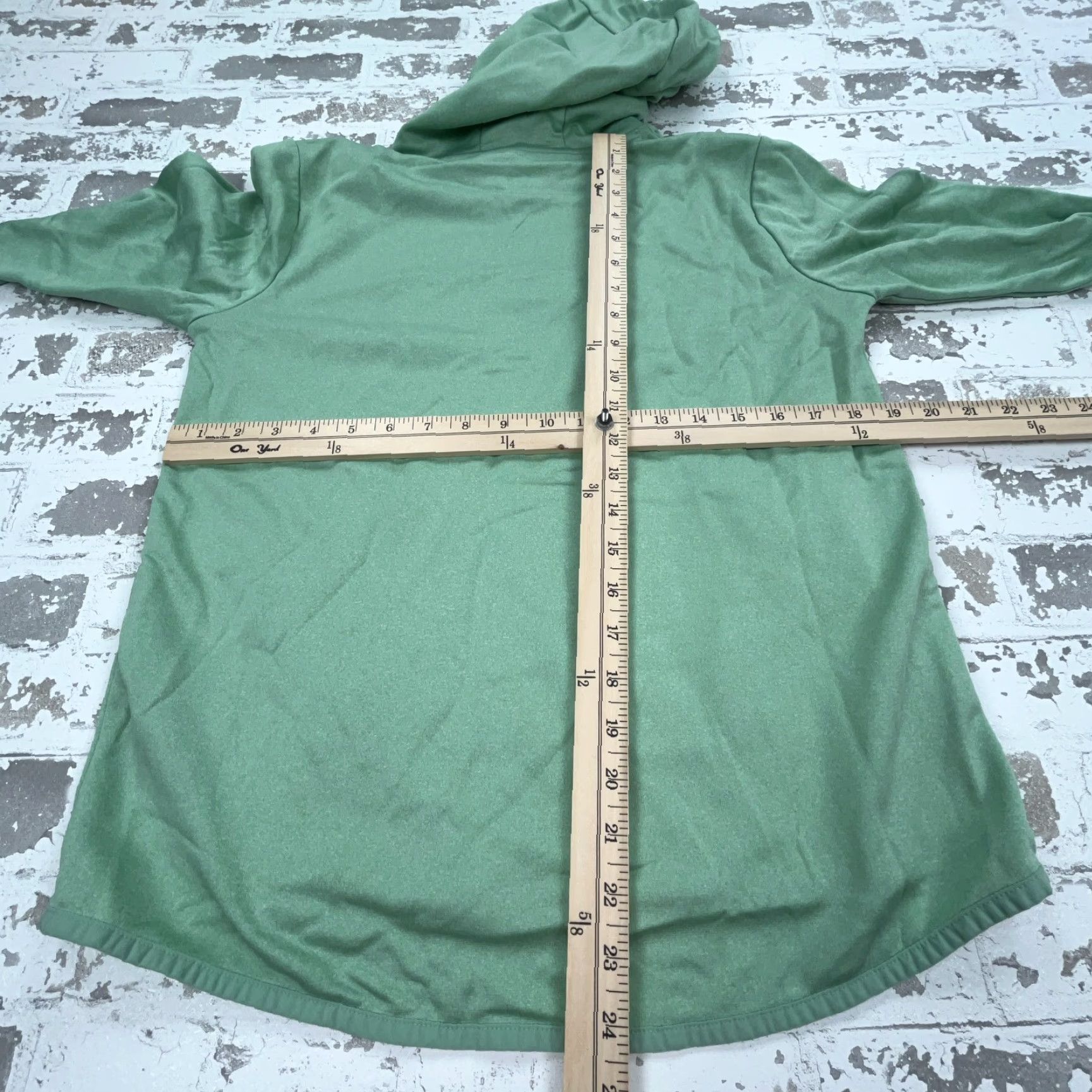 Under Armour Under Armour Hoodie Women Small Green White Sweatshirt Loose Fit Mint Ladies Size S / US 4 / IT 40 - 6 Thumbnail