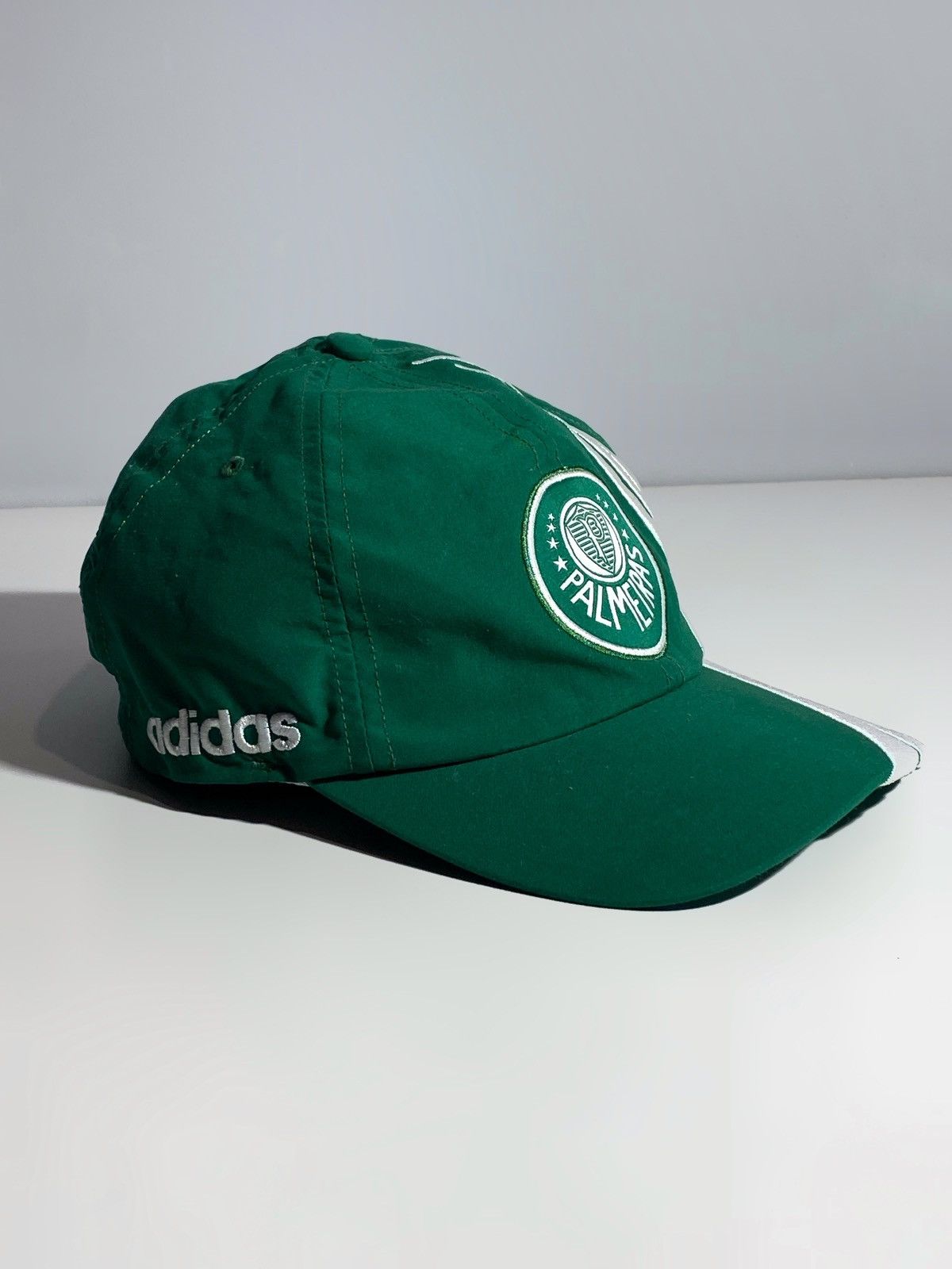 Adidas Vintage 00s Adidas Palmeiras FC Brazil Pirelli Y2k Cap Size ONE SIZE - 11 Thumbnail