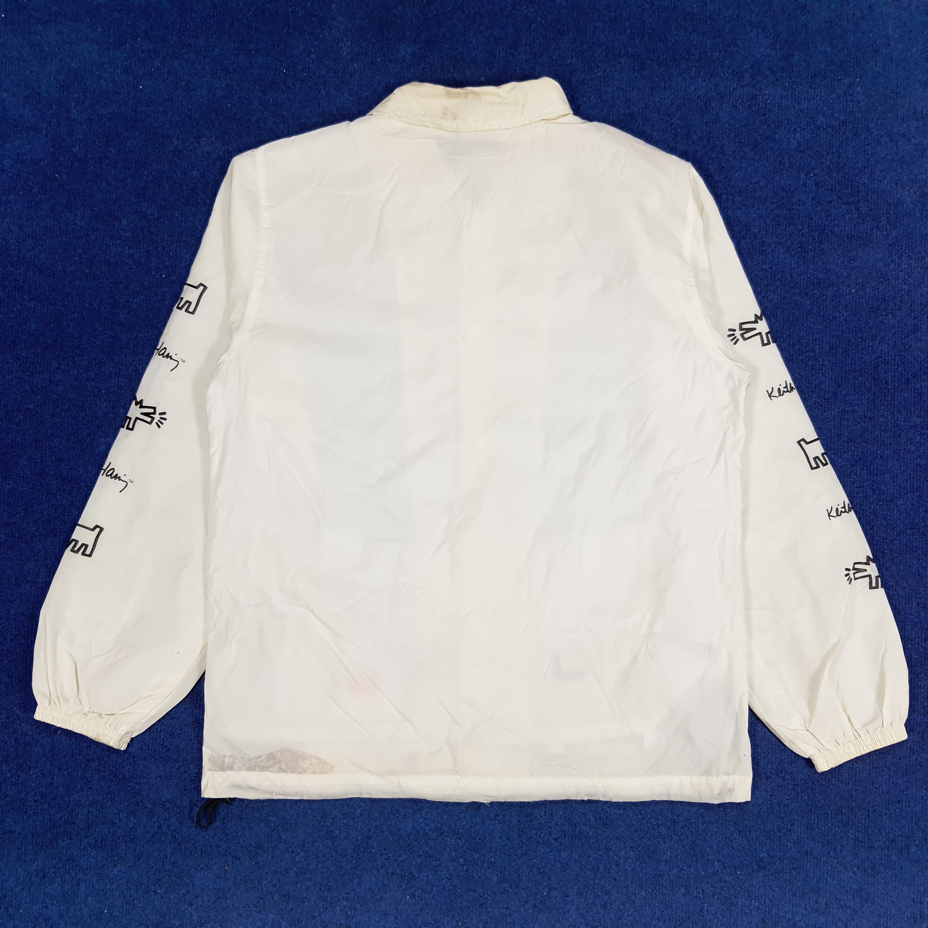Keith Haring × Thrasher × Vintage Vintage Thrasher x Keith Haring Streetwear Coach Jacket Size US M / EU 48-50 / 2 - 3 Thumbnail