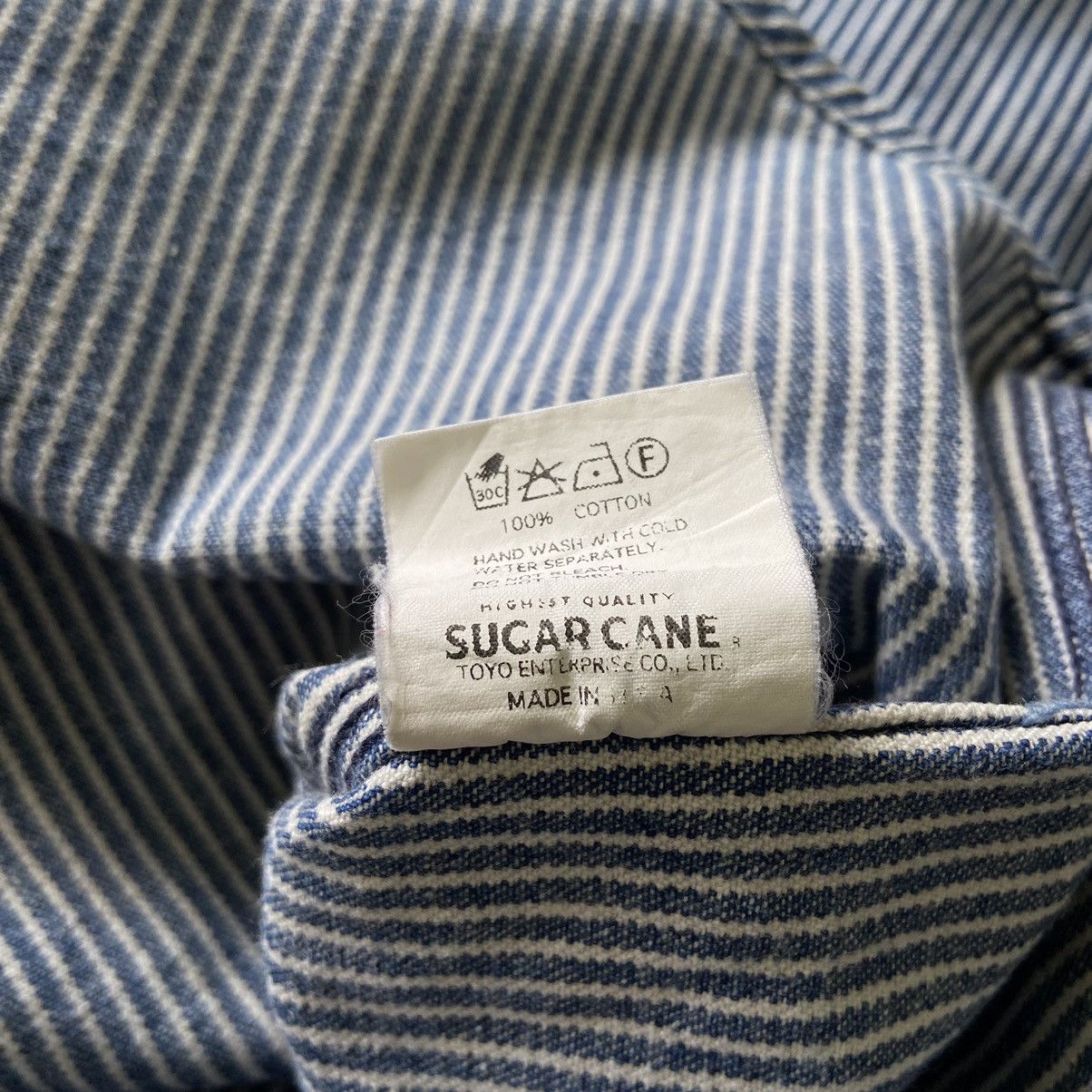 Sugar Cane Sugar Cane Hickory Stripe Work Shirt - Made In USA Size US M / EU 48-50 / 2 - 7 Thumbnail