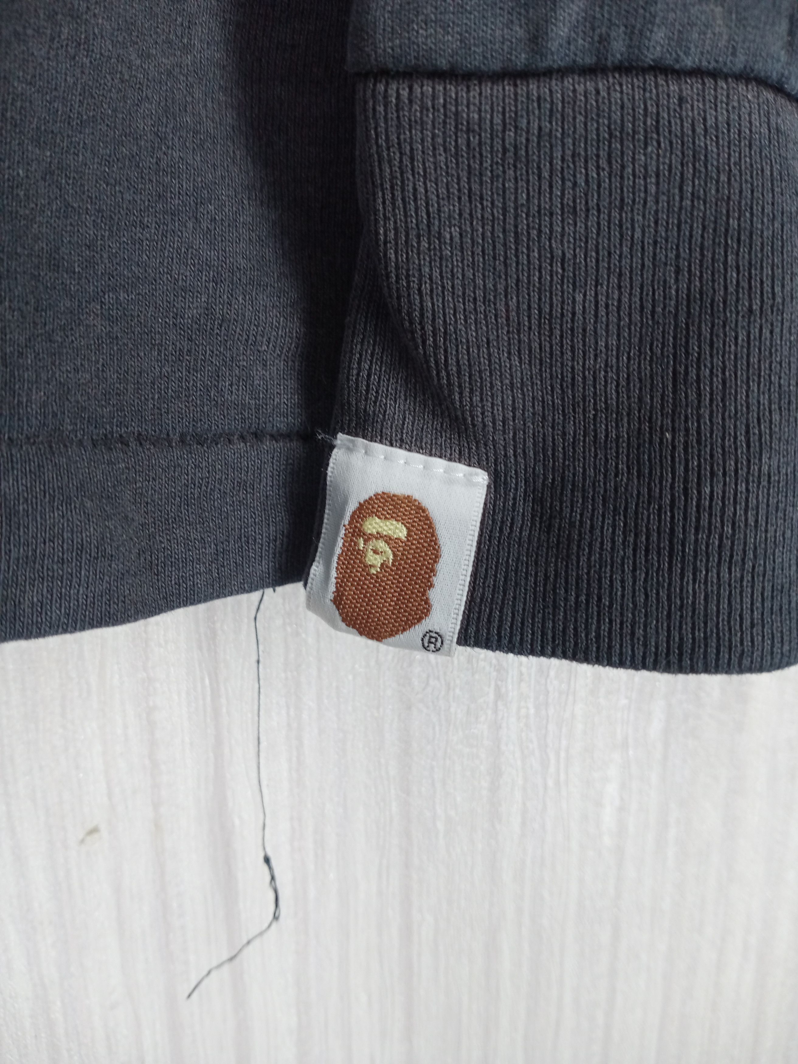 Bape Vintage BAPE Ape Shall Never Kill Ape Long Sleeve Tshirt Size US M / EU 48-50 / 2 - 8 Thumbnail