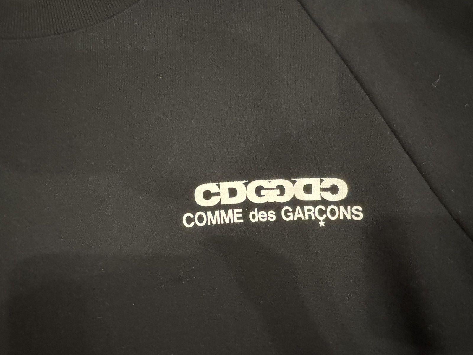 CDG by Comme des Garcons CDG Oversized Reverse Logo Sweatshirt Black Sz M Size US M / EU 48-50 / 2 - 3 Thumbnail