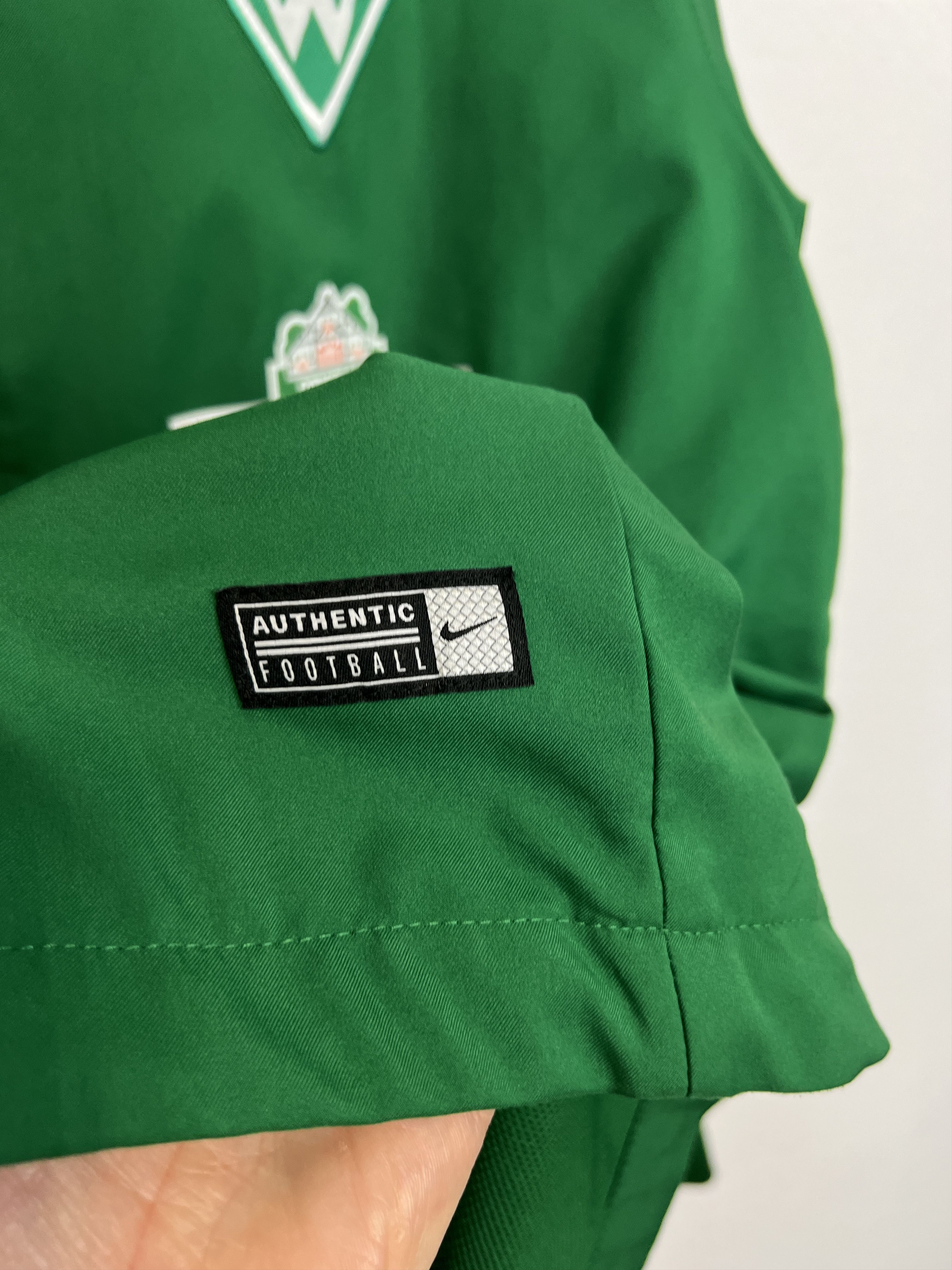 Nike Werder Bremen Football Jacket Soccer Track Top Zip Rare Hype Size US L / EU 52-54 / 3 - 5 Thumbnail