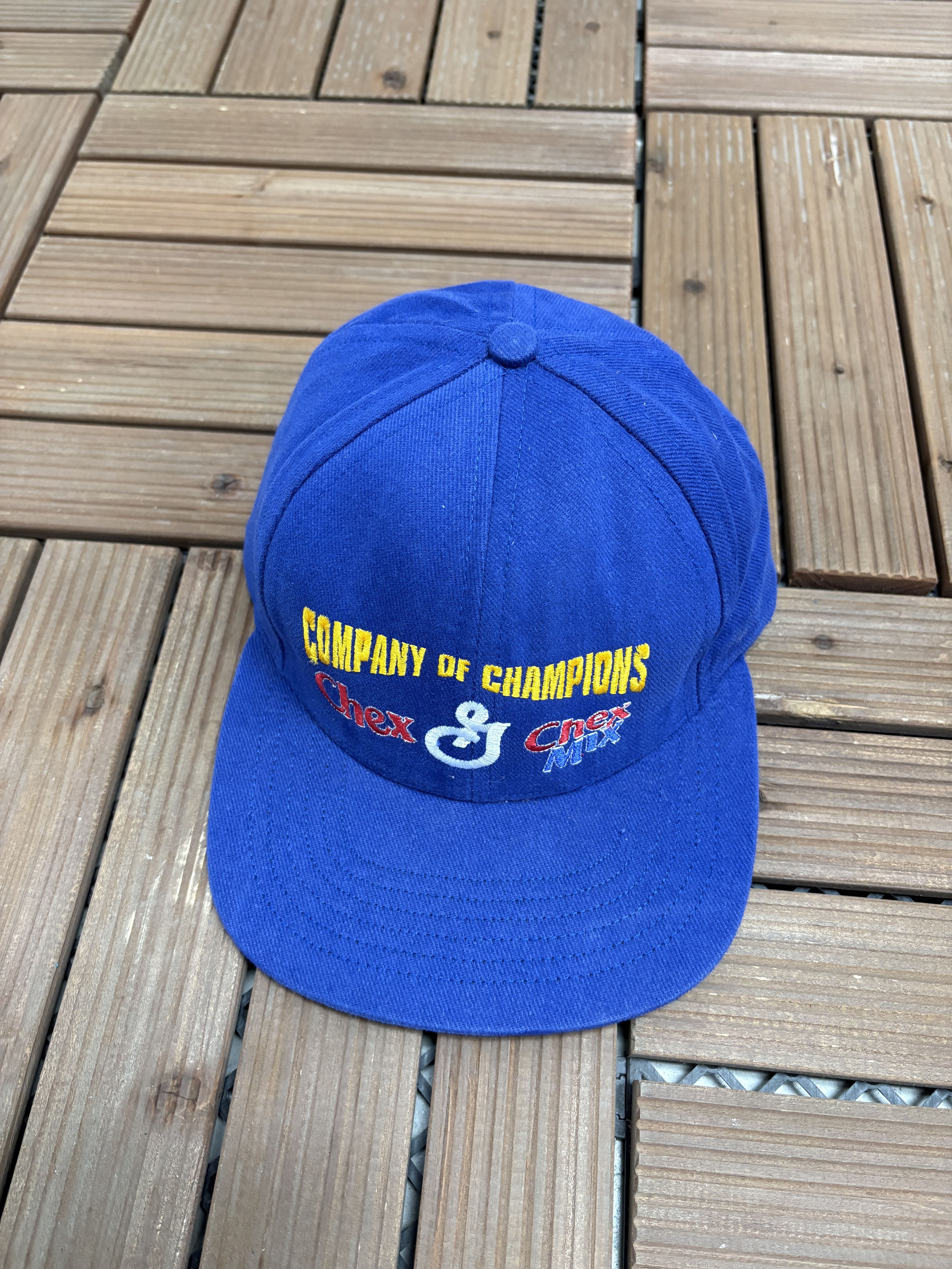 Vintage General Mills Company Of Champions Vintage Blue Hat Cap Size ONE SIZE - 1 Thumbnail