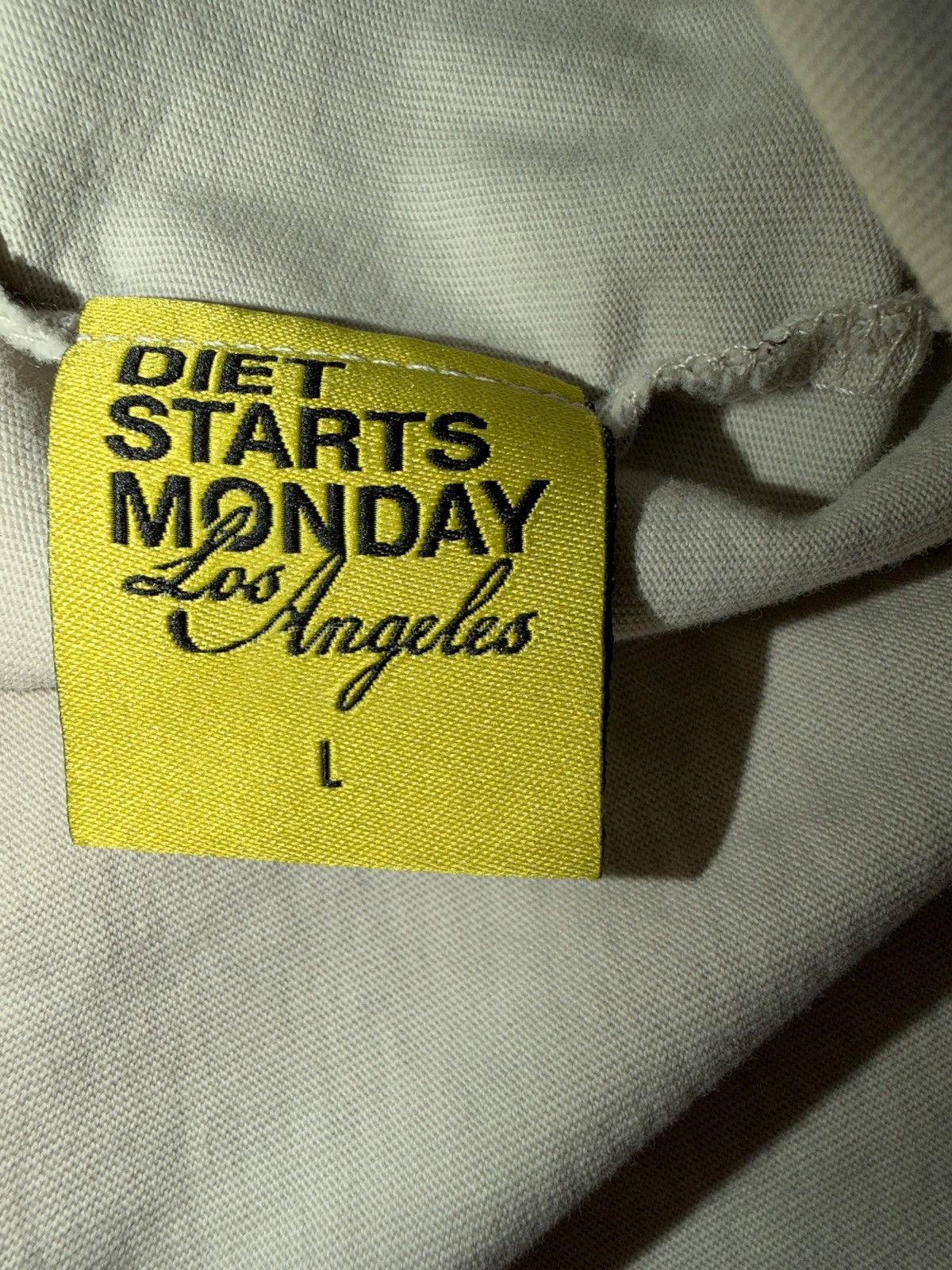 Diet Starts Monday Diet Starts Monday “Diet is for lovers” long sleeve tee Size US L / EU 52-54 / 3 - 6 Thumbnail