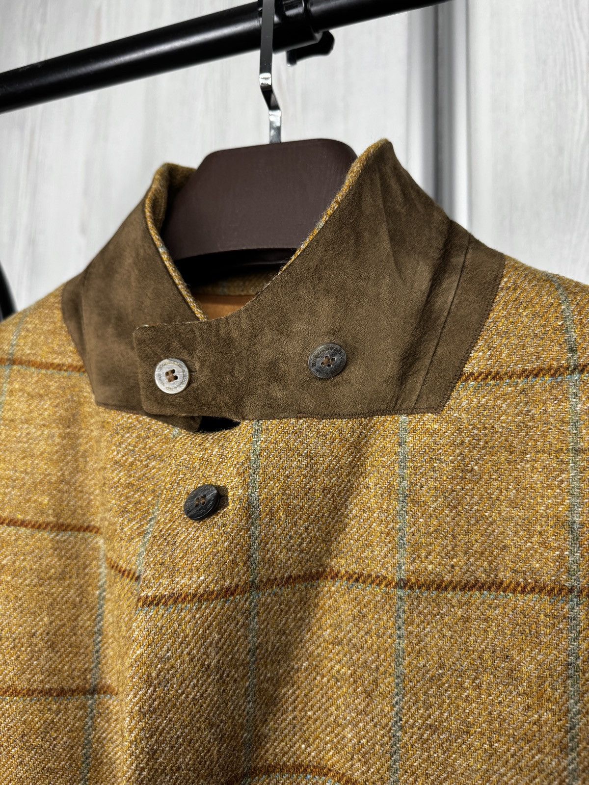 Holland & Holland Holland & Holland checkered tweed hunting blazer jacket 58 Size US XXL / EU 58 / 5 - 14 Thumbnail