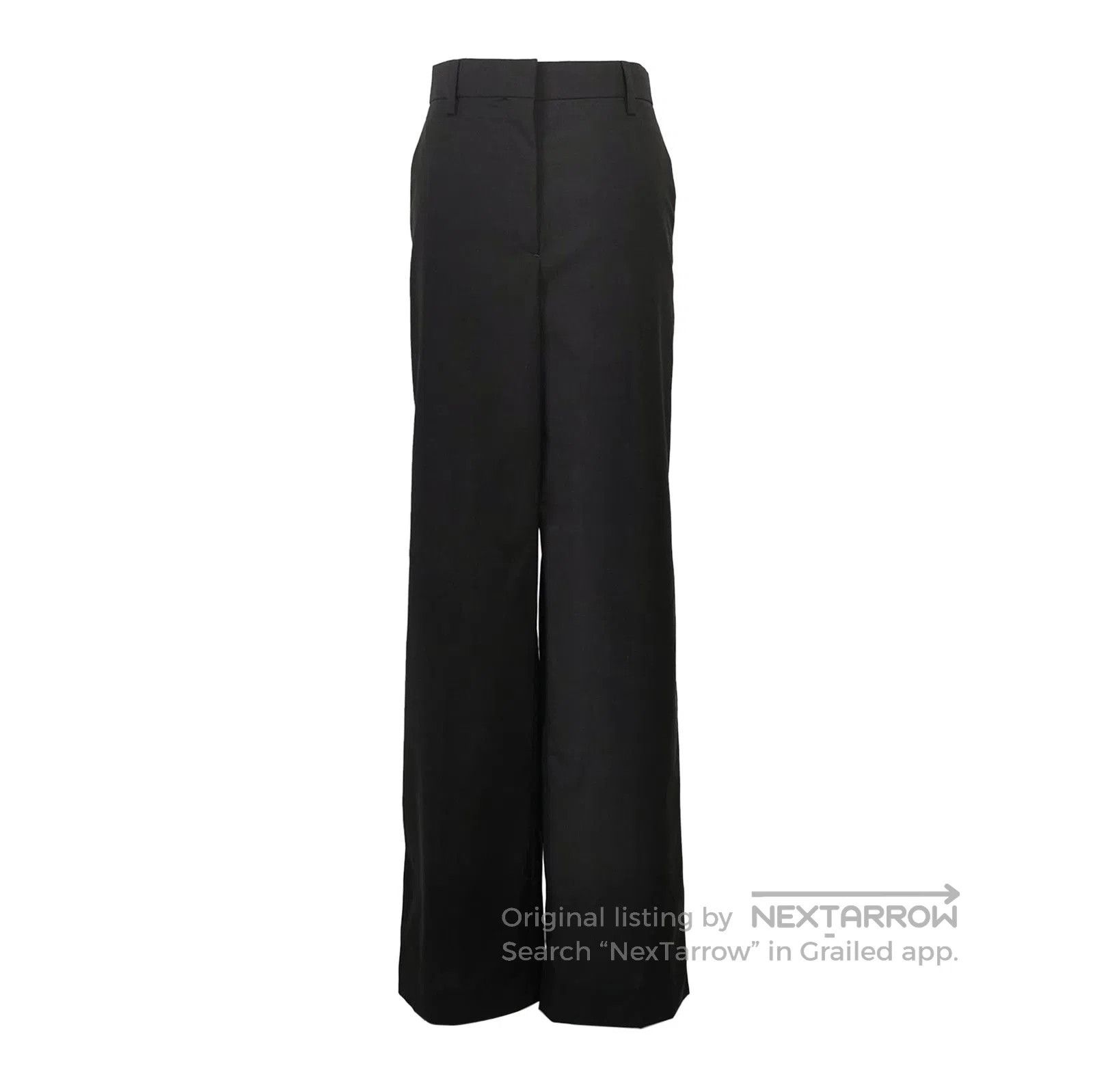 Prada Prada Black Wool Wide. Size 37" - 1 Thumbnail
