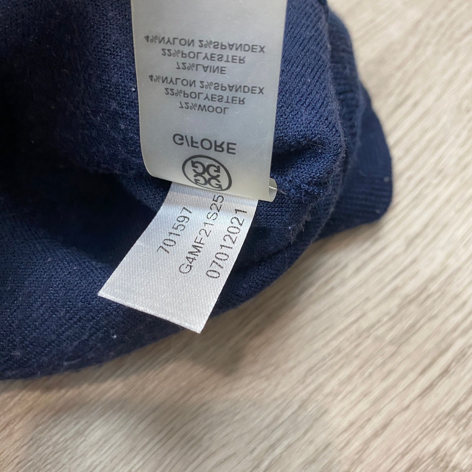G/FORE G/Fore Wool Quarter Zip Sweater Pullover Men's Small Golf Size US S / EU 44-46 / 1 - 7 Thumbnail