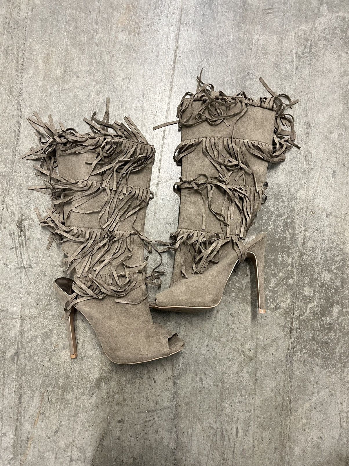 Other × Vintage ruffled calf heels Size US 9 / IT 39 - 1 Preview