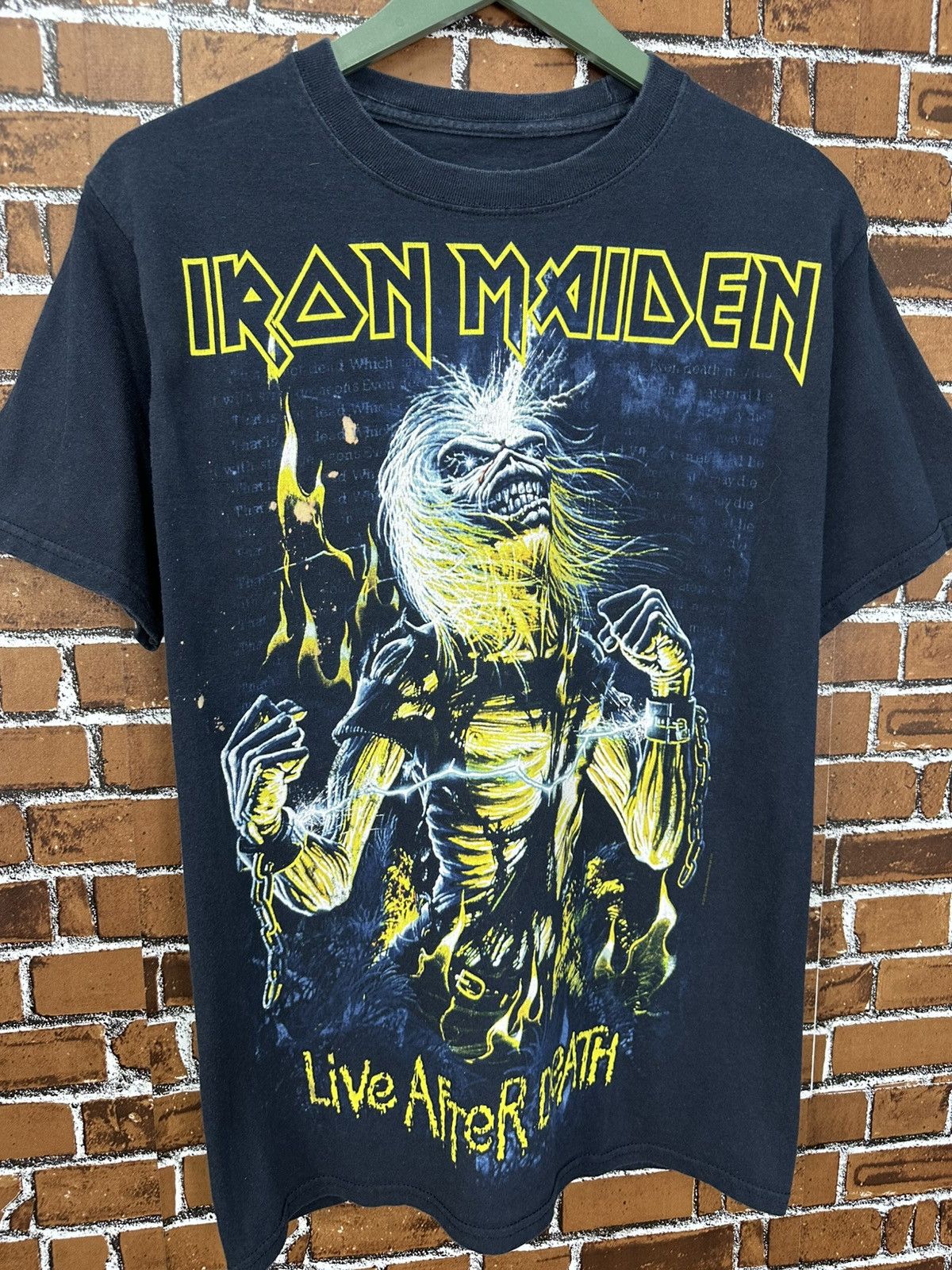 Iron Maiden Iron Maiden Live After Death Tshirt A1005 Size US S / EU 44-46 / 1 - 2 Thumbnail