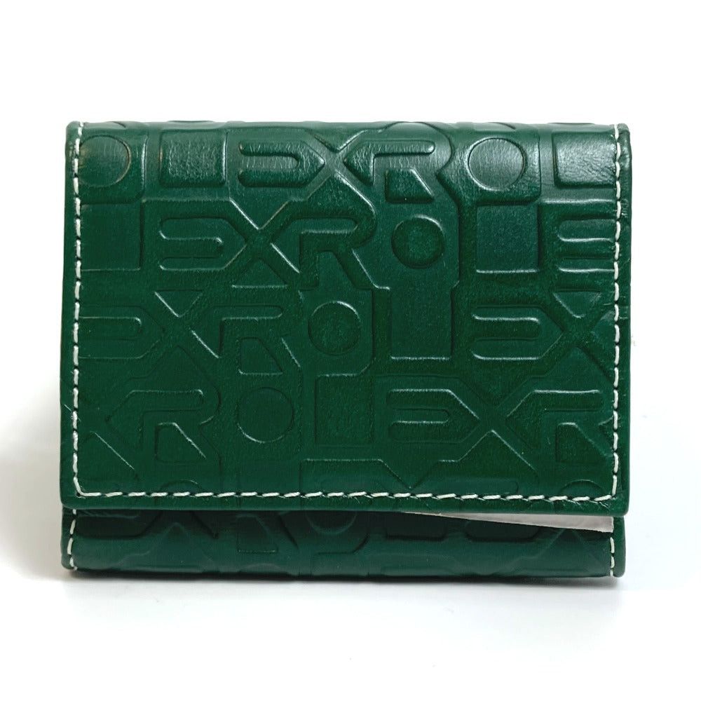 Rolex 4158470 Emboss Logo Novelty Article Not For Sale Change Purse Coin Leather Men