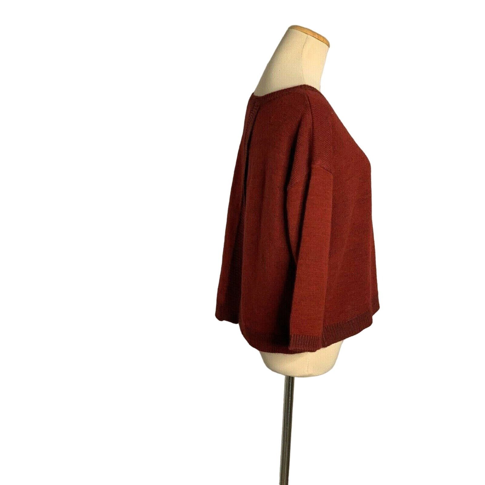 BB Dakota BB Dakota red split back oversized sweater size XS Size XS / US 0-2 / IT 36-38 - 7 Thumbnail