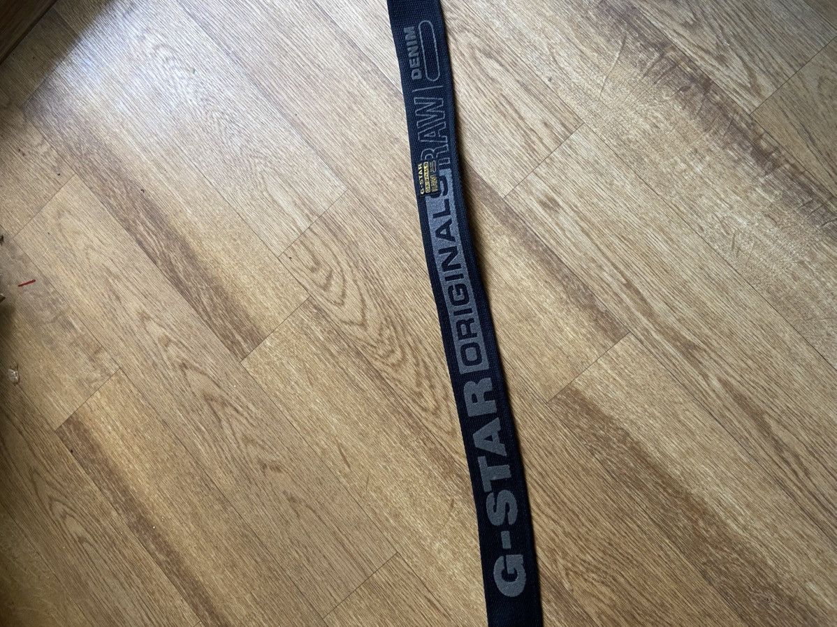 G-Star Vintage Y2K WorkWear G-Stat Metal Logo Belt Size ONE SIZE - 4 Thumbnail