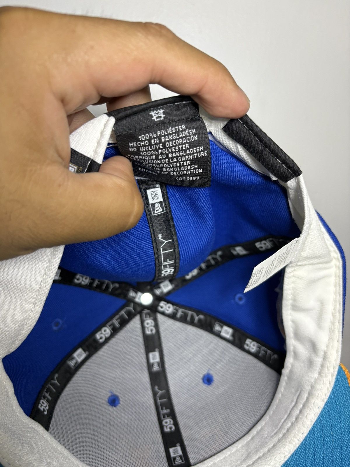 New Era Sz. 7 5/8 MLB Toronto Blue Jays Fitted Topperz 25th Size ONE SIZE - 9 Thumbnail