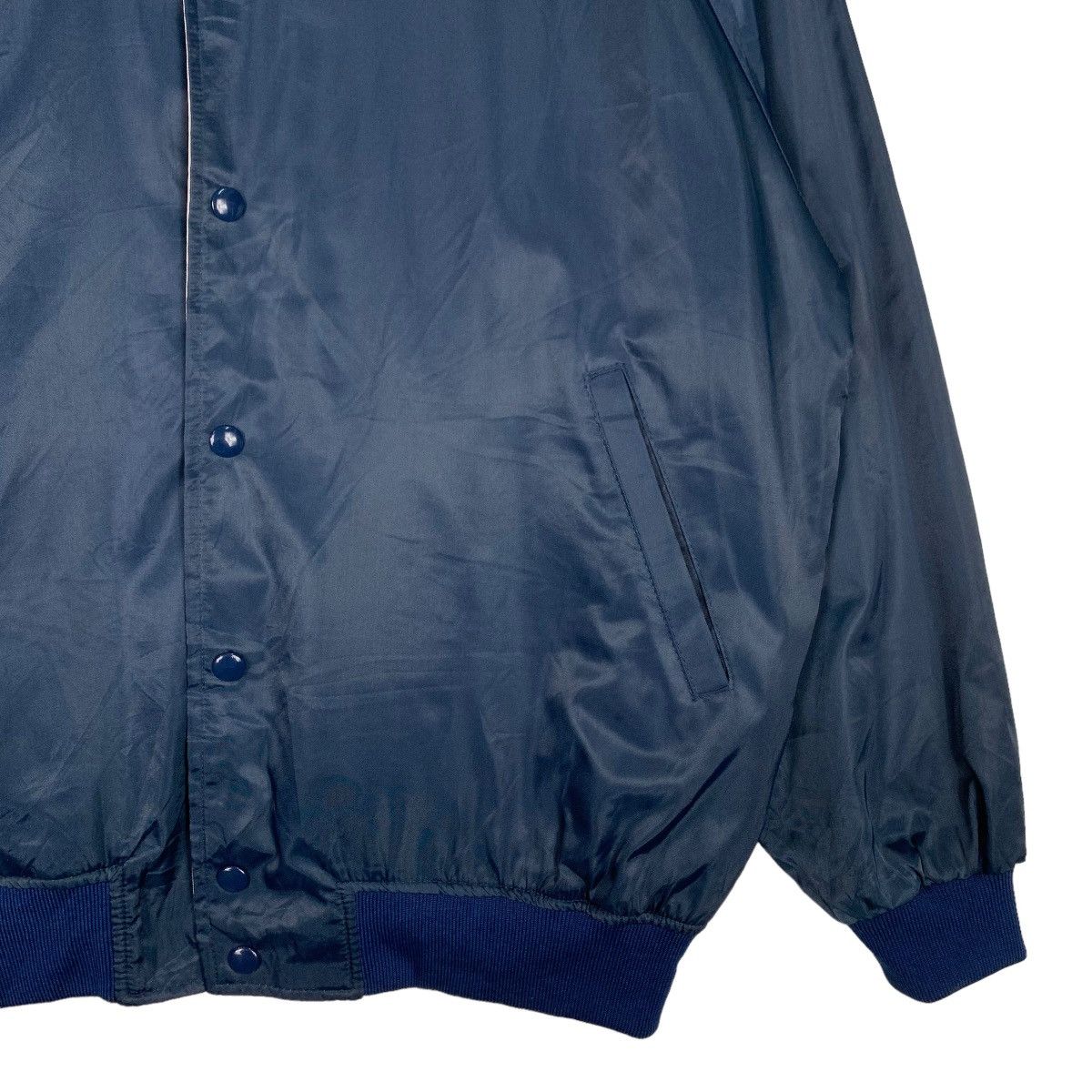 Japanese Brand JAPAN LEAGUE Big Logo Reversible Coach Jacket #0848-C38 Size US L / EU 52-54 / 3 - 6 Thumbnail