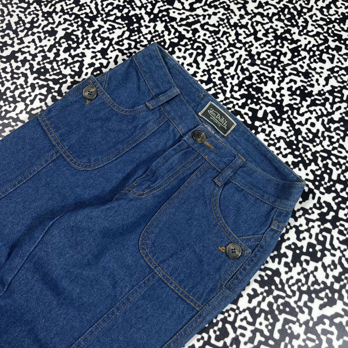 Von Dutch Vintage Y2K Von Dutch Retro Sexy Flared Jeans 90s Style Size 25" / US 0 / IT 36 - 10 Thumbnail